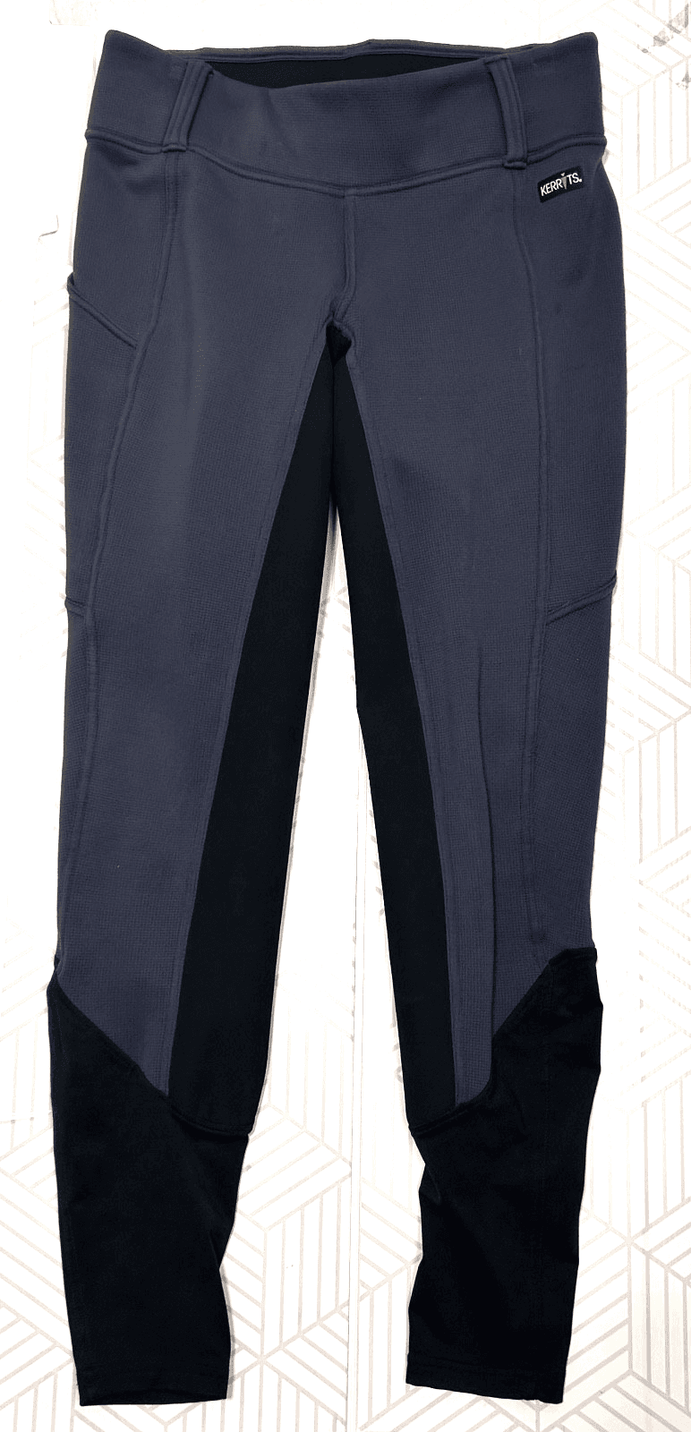 Kerrits Women's size Large Polartec Fleece Sit Tight Wind Pro Full Seat Tight z - Thumbnail 2
