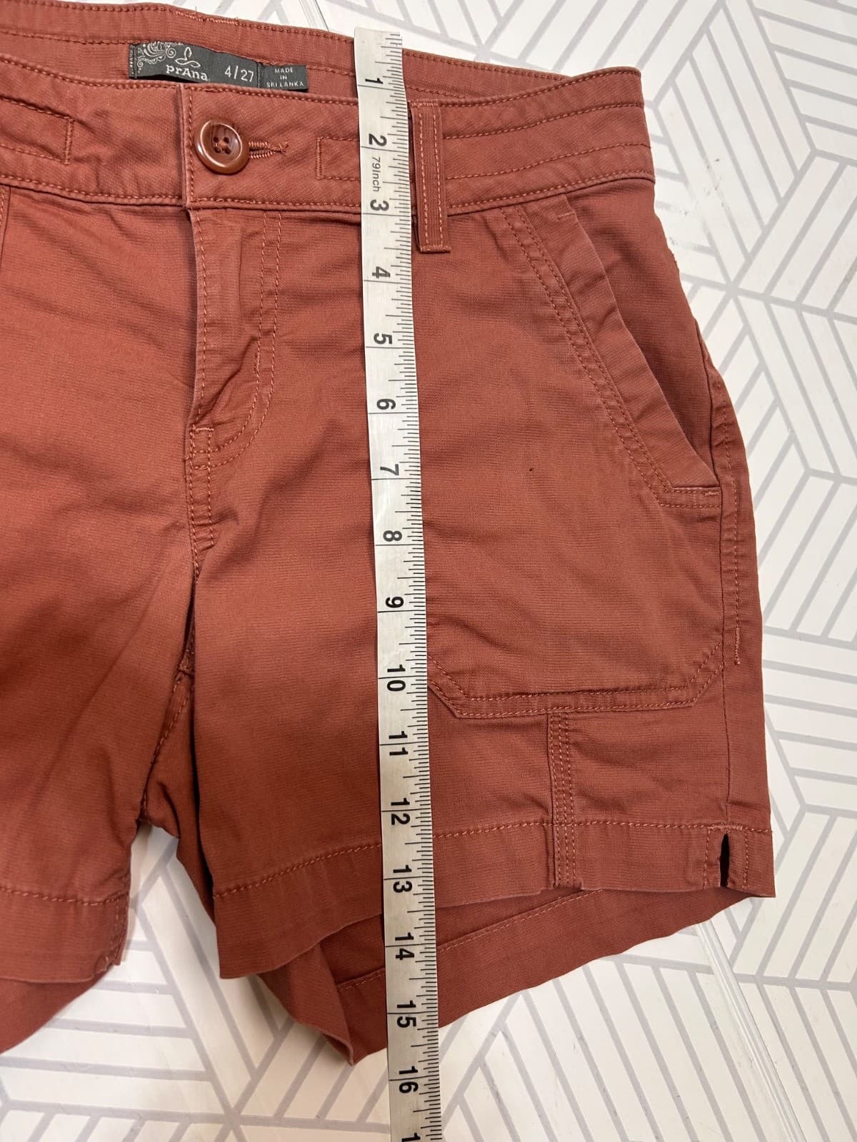 Bundle Kuhl Horizon & Prana Elle Shorts Size 4 W28 Cargo Hiking Black Rust a1 - Thumbnail 8