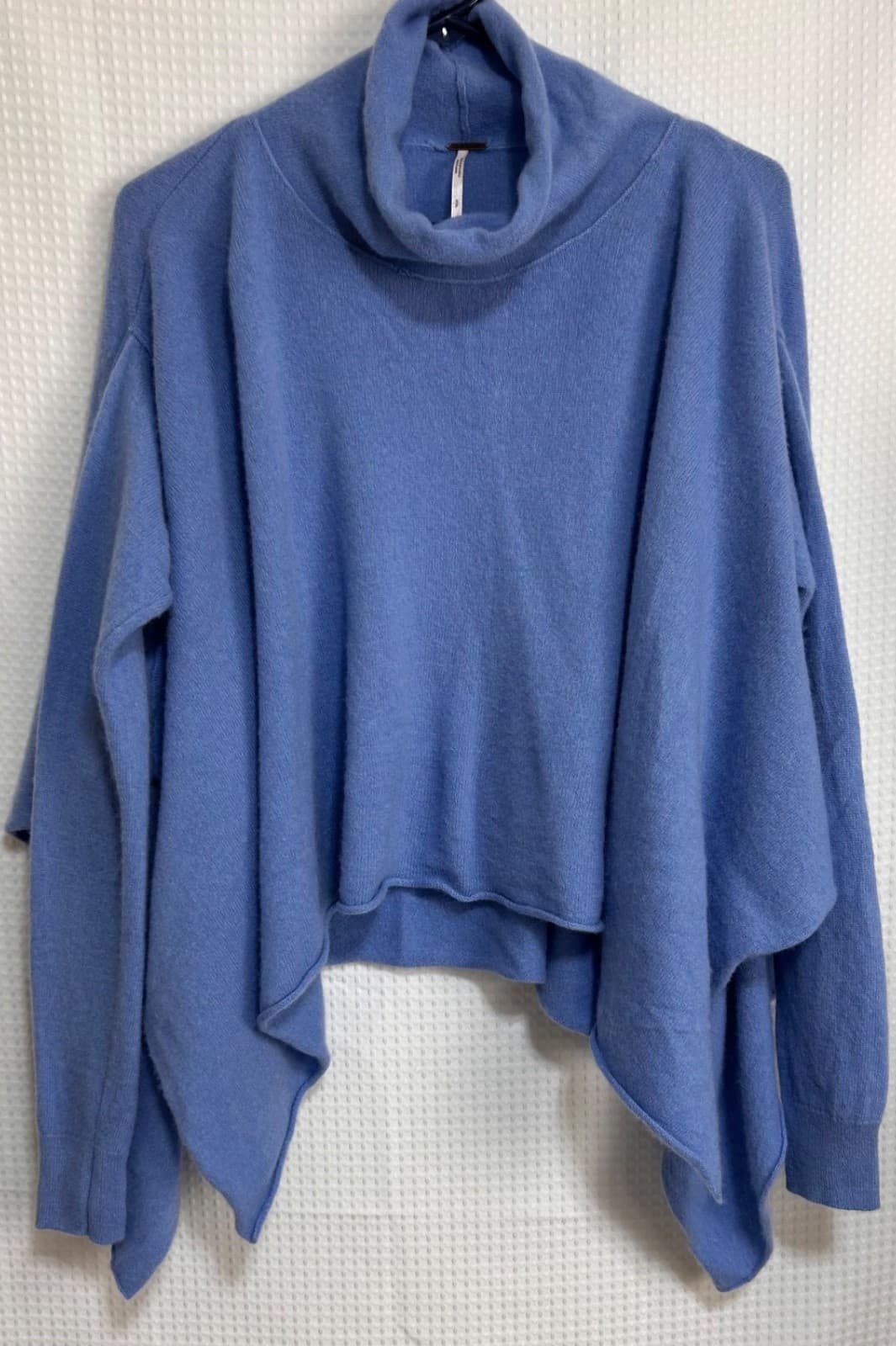 FREE PEOPLE Size S CRUSH ON YOU 100% CASHMERE Turtleneck SWEATER PULLOVER Cozy g - Thumbnail 3