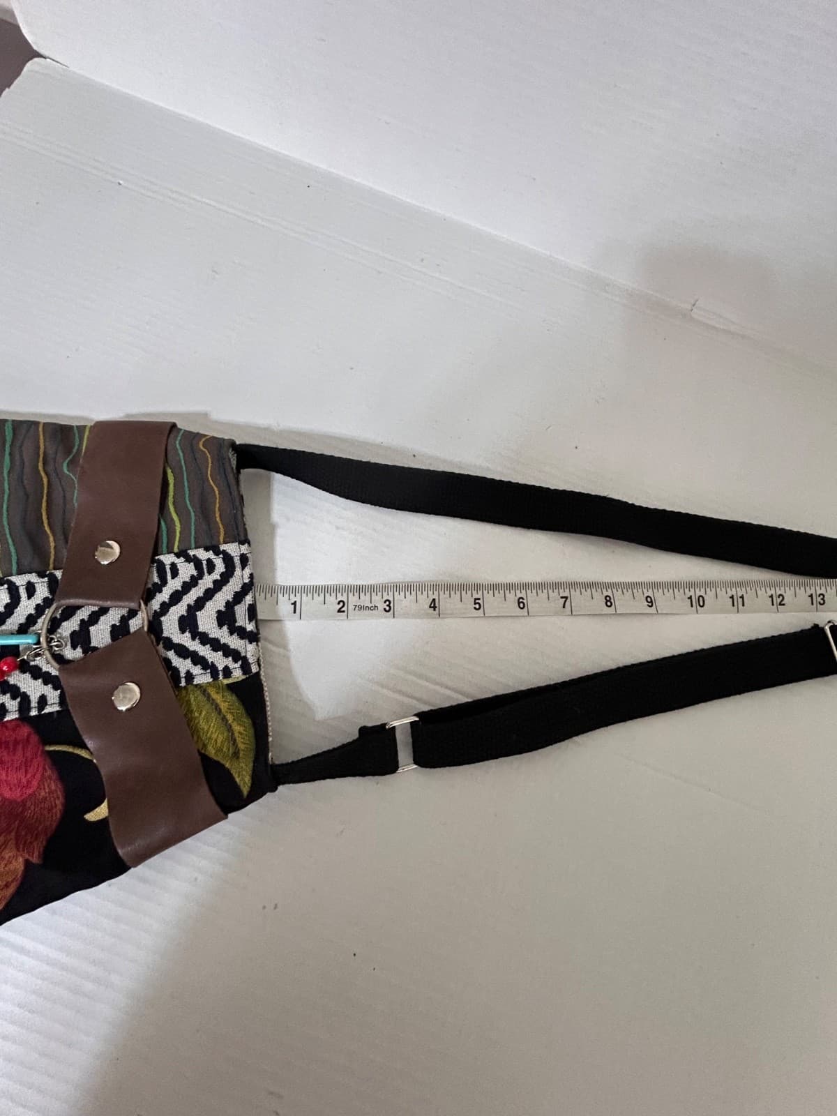 St. Clair Designs Handmade in Colorado Crossbody Bag Boho Festival Fun Purse - Thumbnail 8