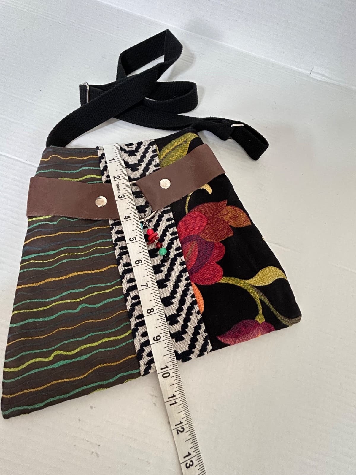 St. Clair Designs Handmade in Colorado Crossbody Bag Boho Festival Fun Purse - Thumbnail 10