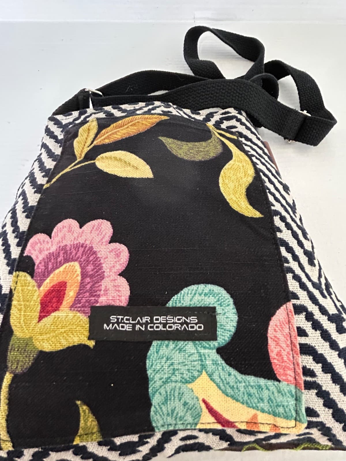 St. Clair Designs Handmade in Colorado Crossbody Bag Boho Festival Fun Purse - Thumbnail 6