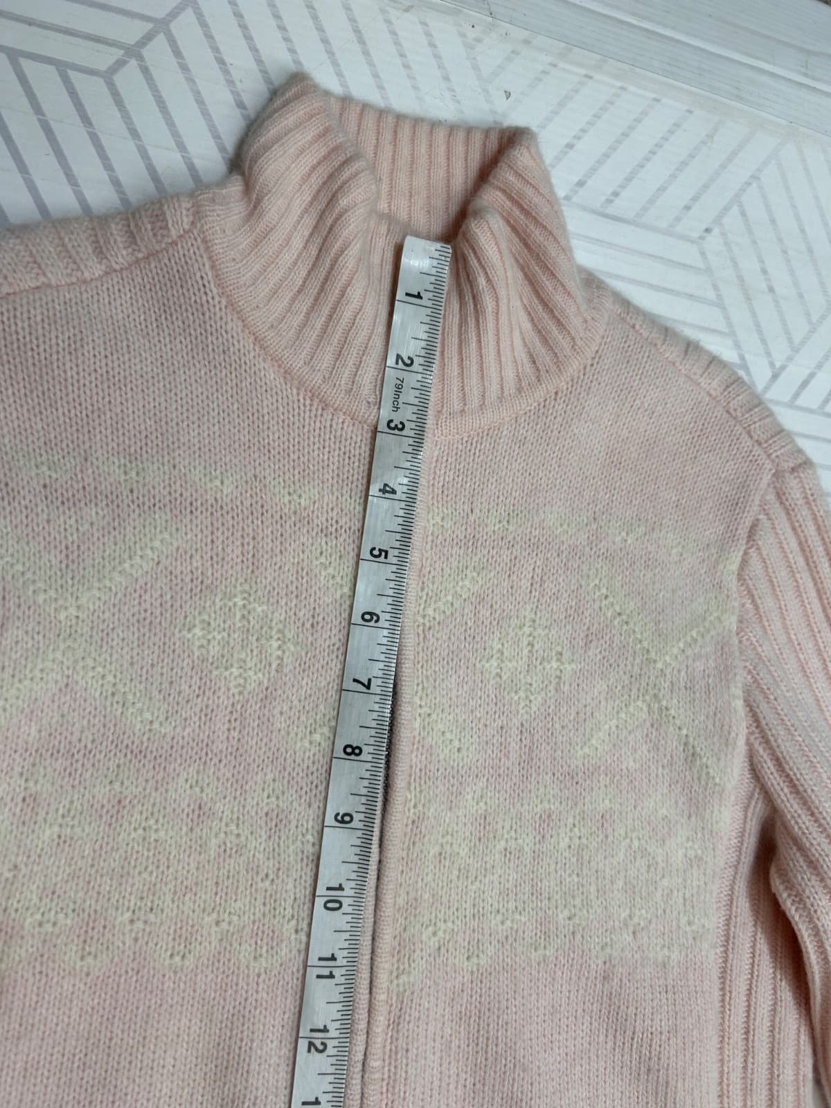 RLR Ralph Lauren Womens size P M Petite Merino Wool Angora Cardigan Sweater a2 - Thumbnail 4