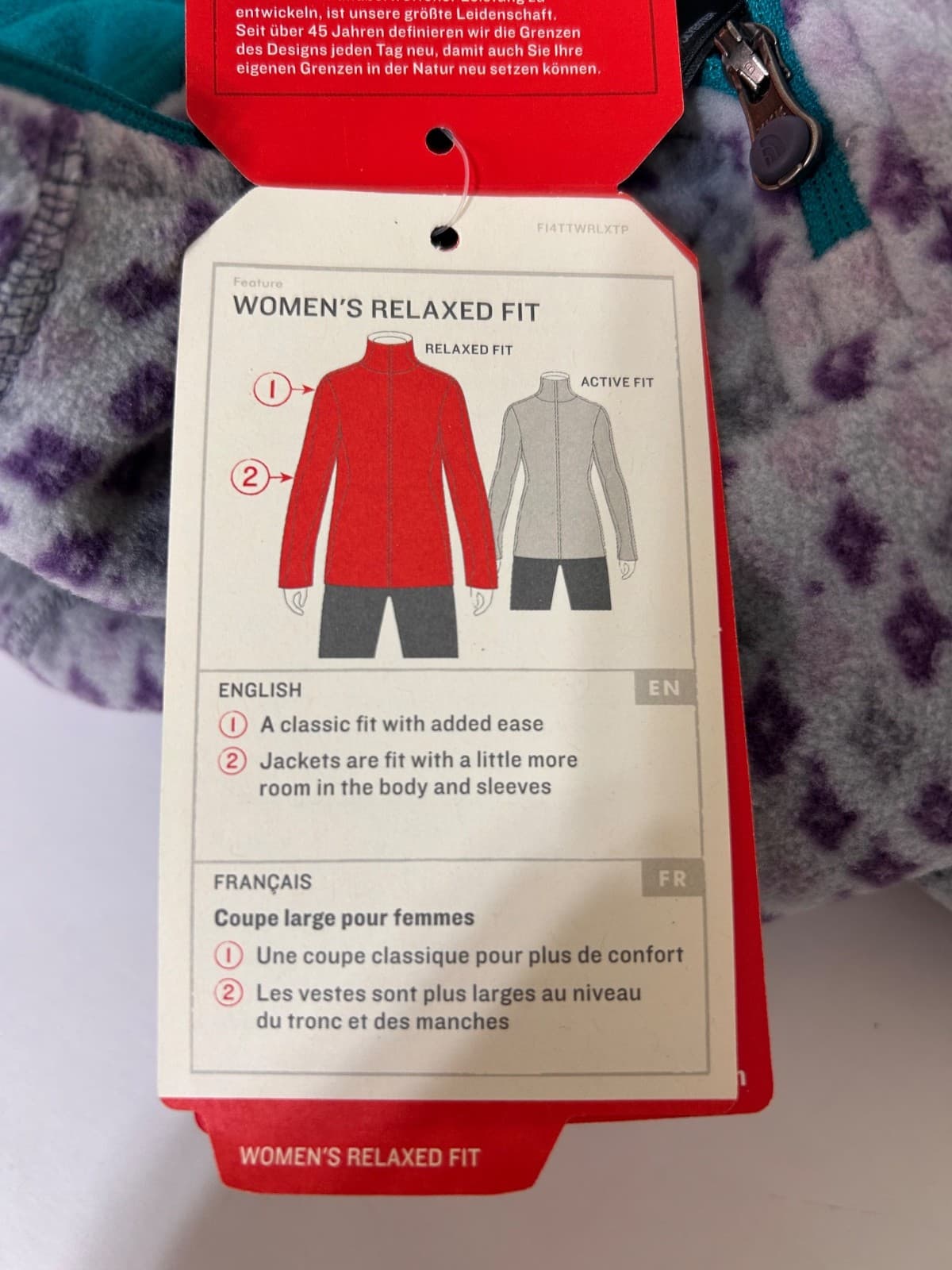 NWT The North Face Women's size XS Glacier 1/4 Zip Pullover Fleece Jacket Top z - Thumbnail 8