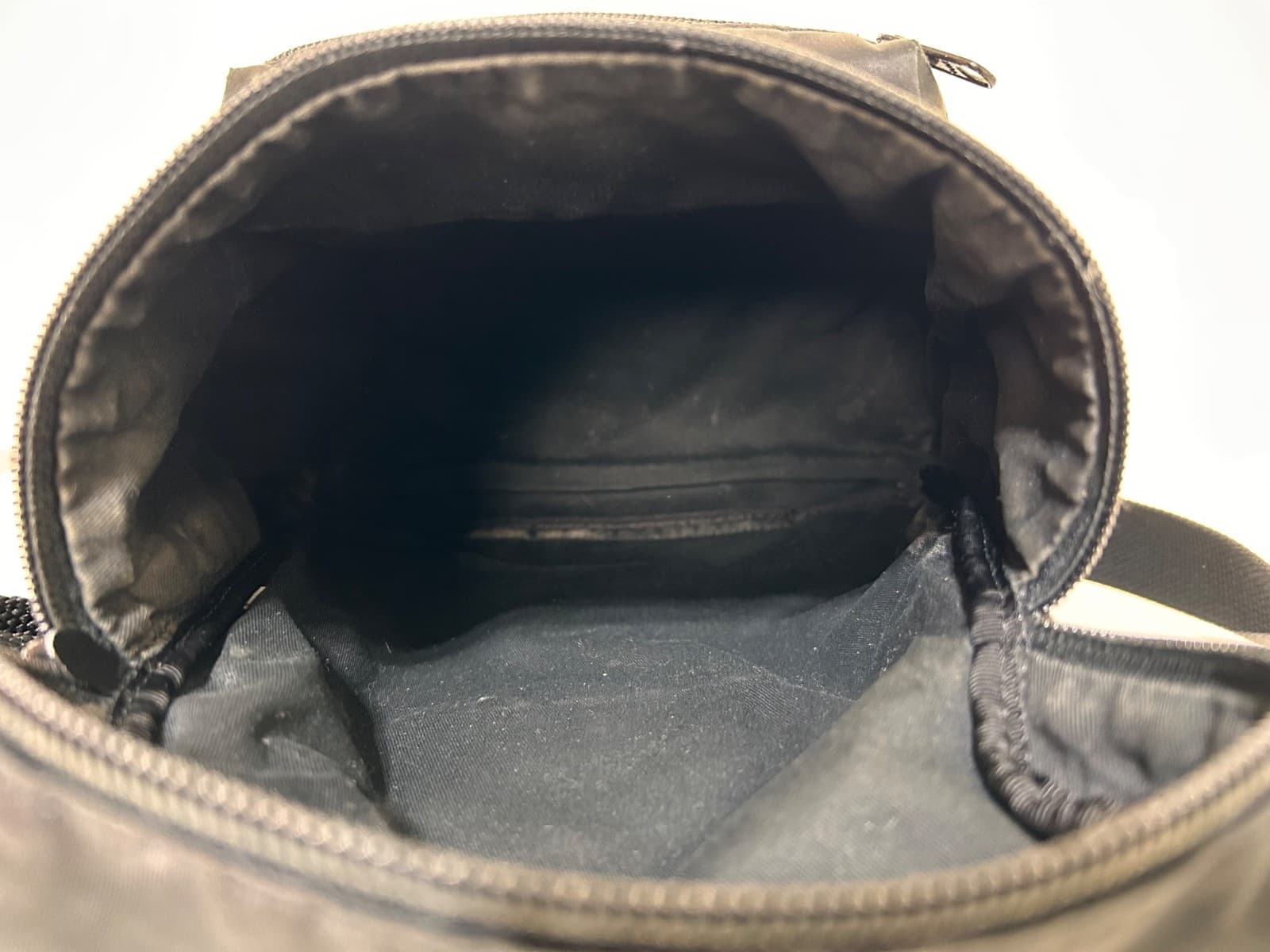VTG Y2K Old School Kate Spade Vintage 90’s Nylon Mini Backpack Purse Black 1990s - Thumbnail 11