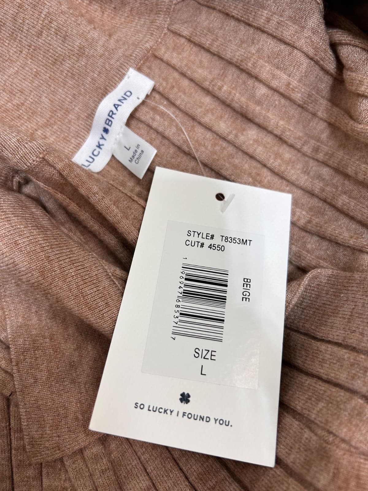 NWT Lucky Brand Aline Collared Stretchy Ribbed Sweater Dress Women Size Large x - Thumbnail 5