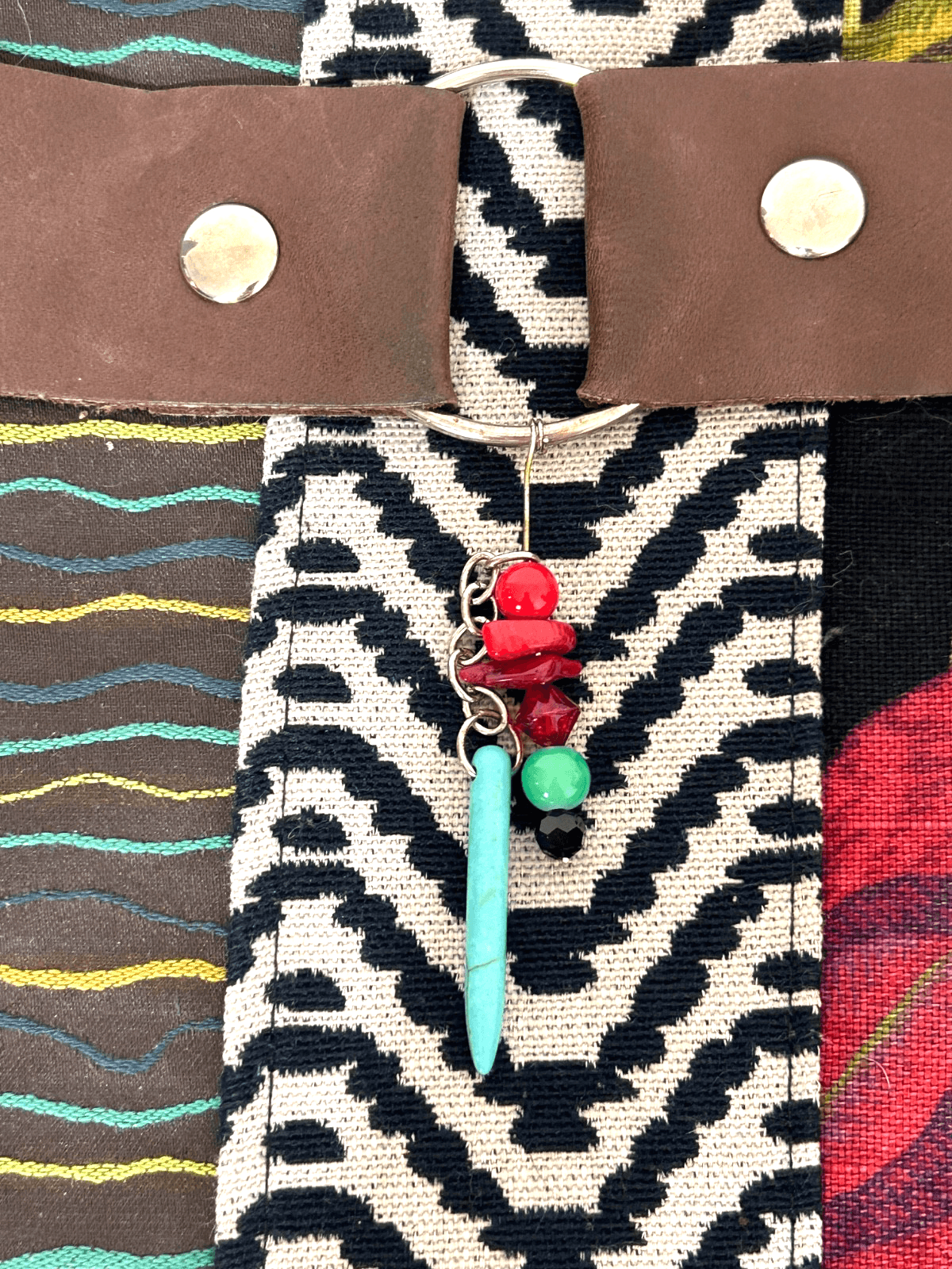 St. Clair Designs Handmade in Colorado Crossbody Bag Boho Festival Fun Purse - Thumbnail 3