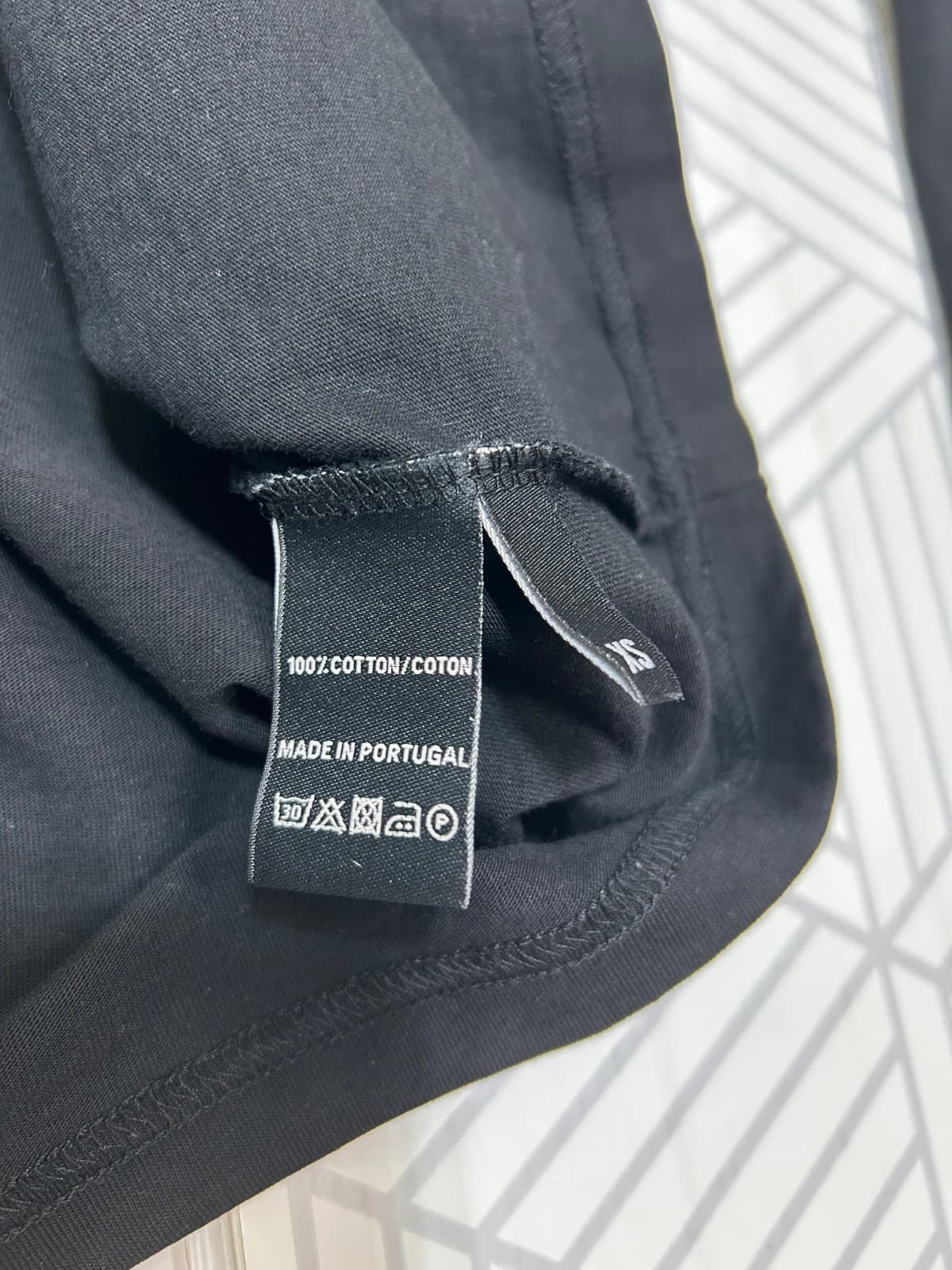 Scared But Alive Black Crew Shirt Pullover Size XS Streetwear Sweatshirt - Thumbnail 4