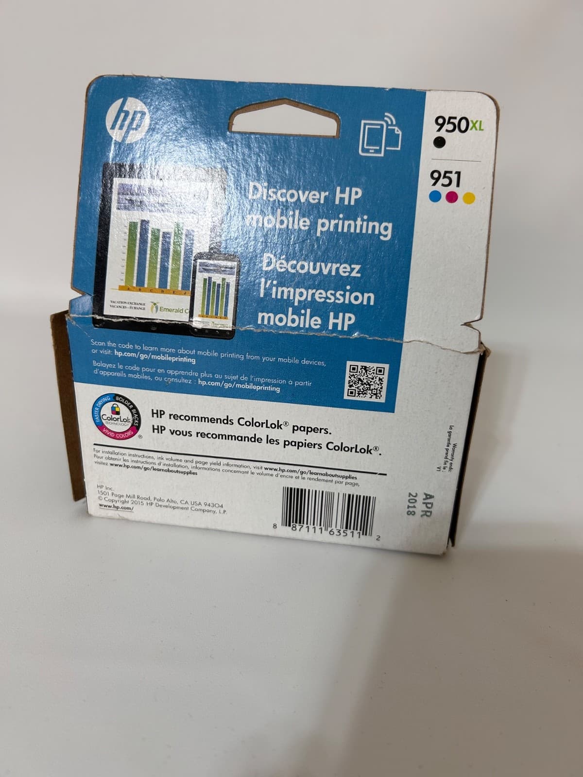 9 PACK HP GENUINE 950XL Black & 951XL Color Ink OFFICEJET PRO 8630 SEALED Exprie - Thumbnail 6