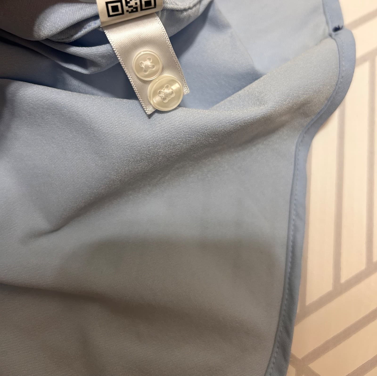 Bonobos Slim Fit Short Long Sleeve Dress Shirt Men XS Fit Blue Performance x - Thumbnail 4
