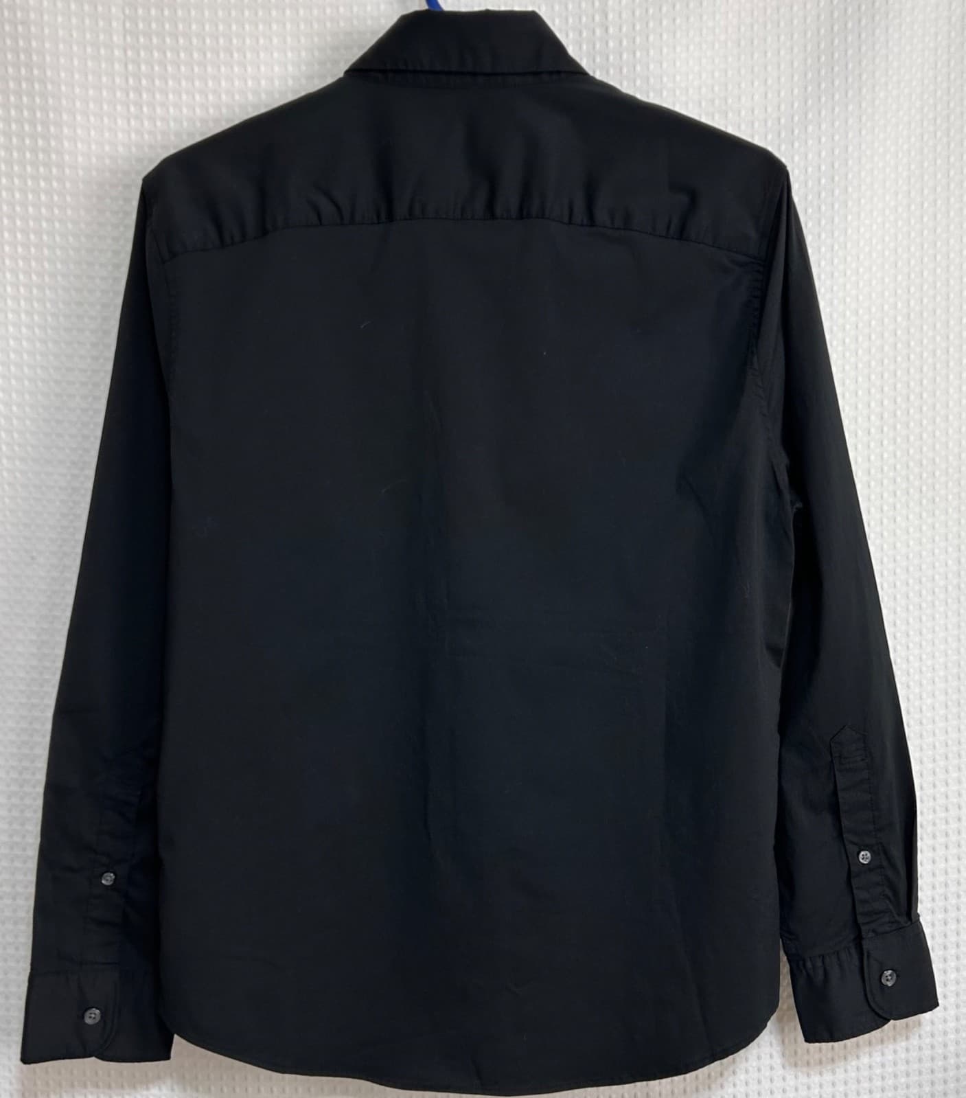 Abercrombie & Fitch Men size XS Work Dress Suit Formal Shirt Button Up Black x - Thumbnail 5