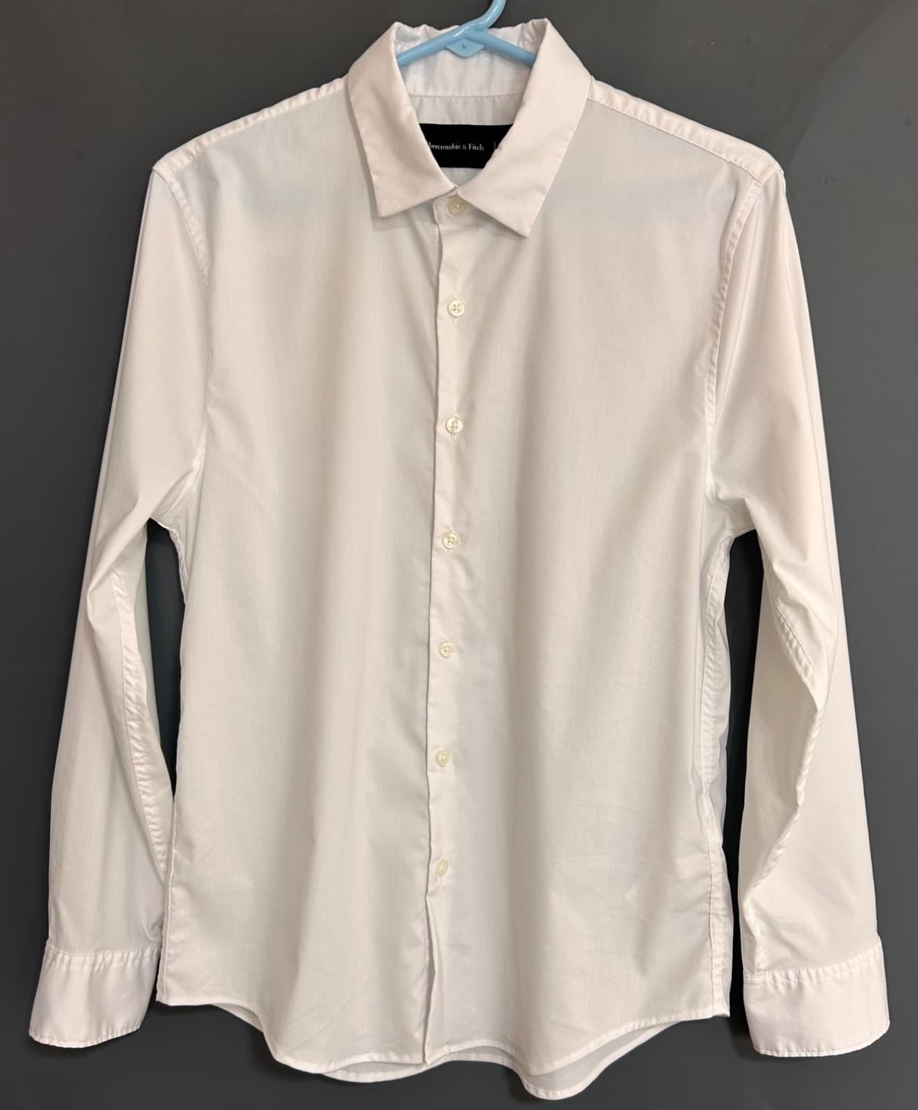 Abercrombie & Fitch Men size XS Work Dress Formal Shirt Button Up White x - Thumbnail 2
