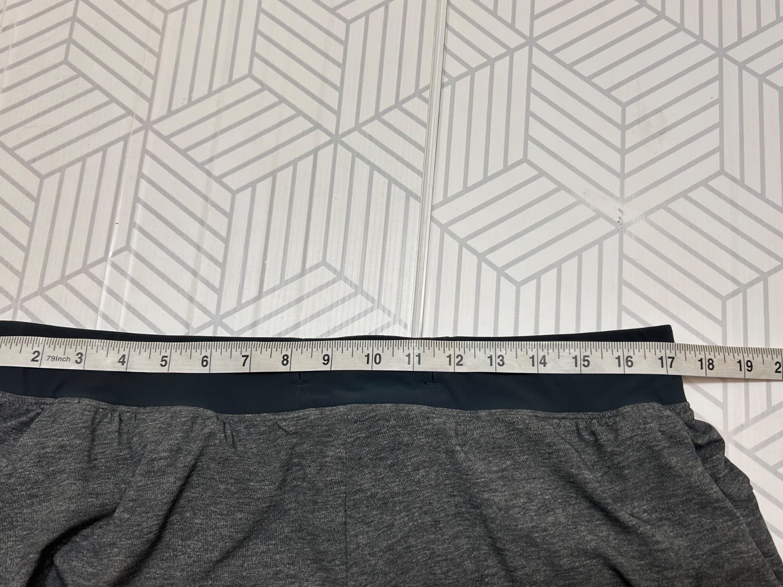 Lululemon T.H.E. Short 9" Lined Mens Size XL Peloton Nulux Liner Drawstring a1 - Thumbnail 6