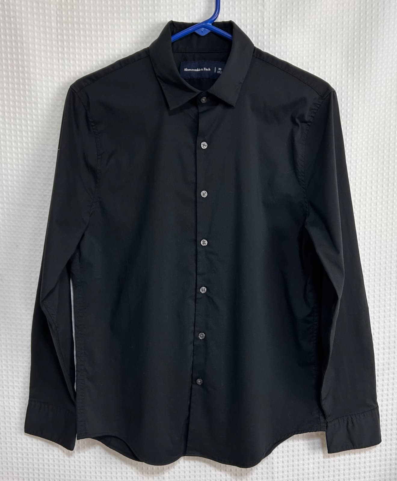 Abercrombie & Fitch Men size XS Work Dress Suiting Shirt Button Up Black x - Thumbnail 15