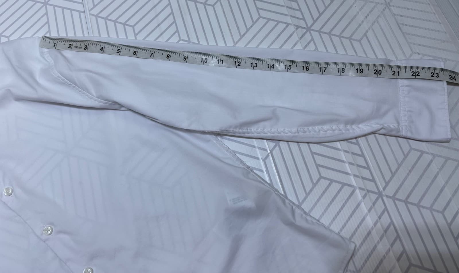 Abercrombie & Fitch Men size XS Work Dress Suit Formal Shirt Button Up White x - Thumbnail 9