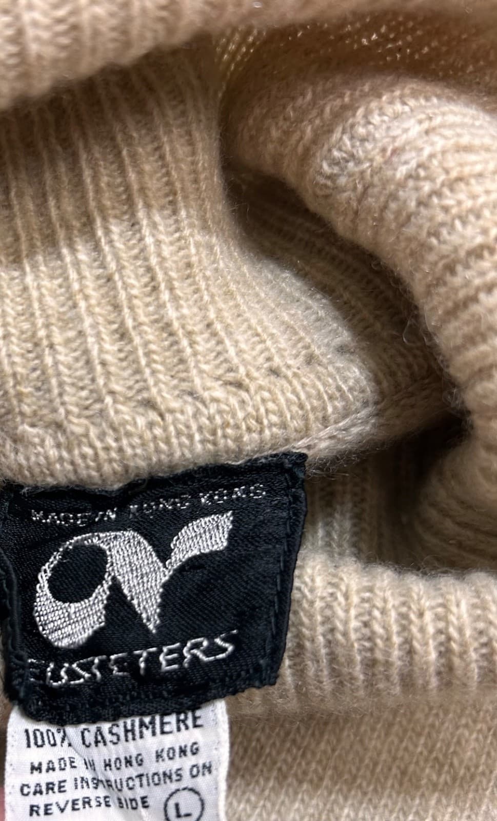 Neusteters Denver Women's size L Sweater 100% Cashmere Turtleneck Cowlc - Thumbnail 9