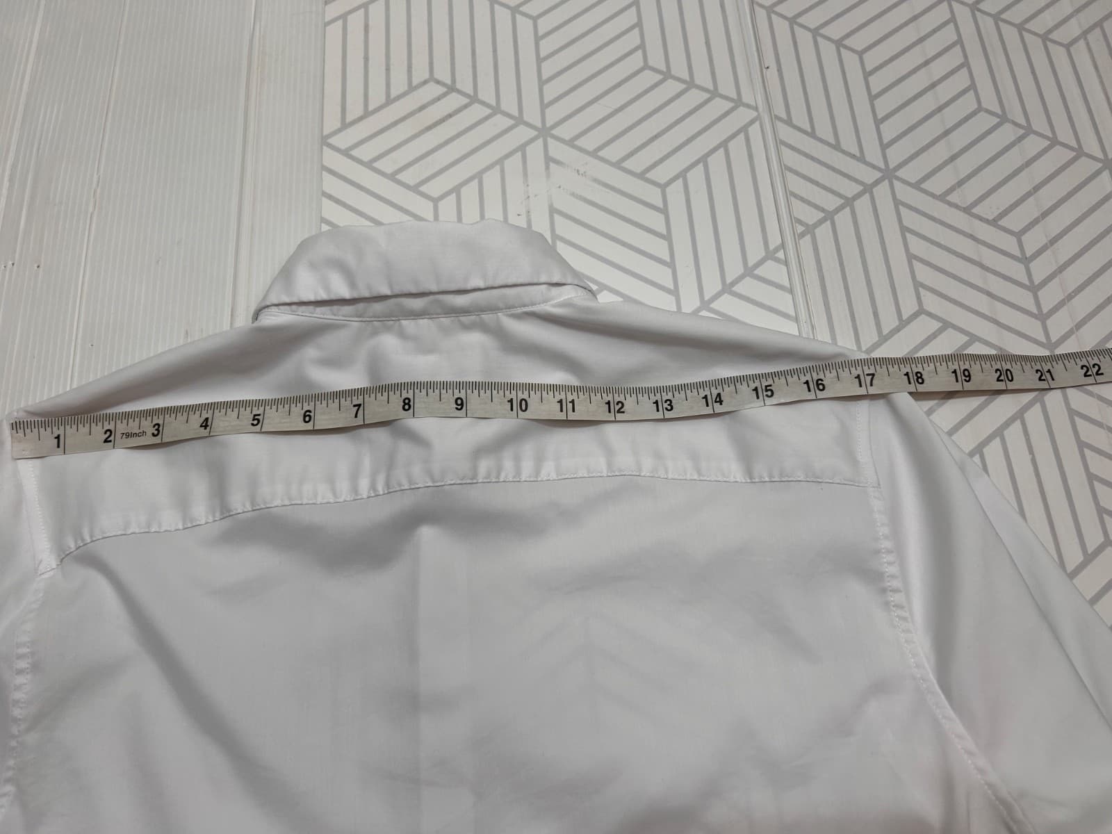 Abercrombie & Fitch Men size XS Work Dress Formal Shirt Button Up White x - Thumbnail 8