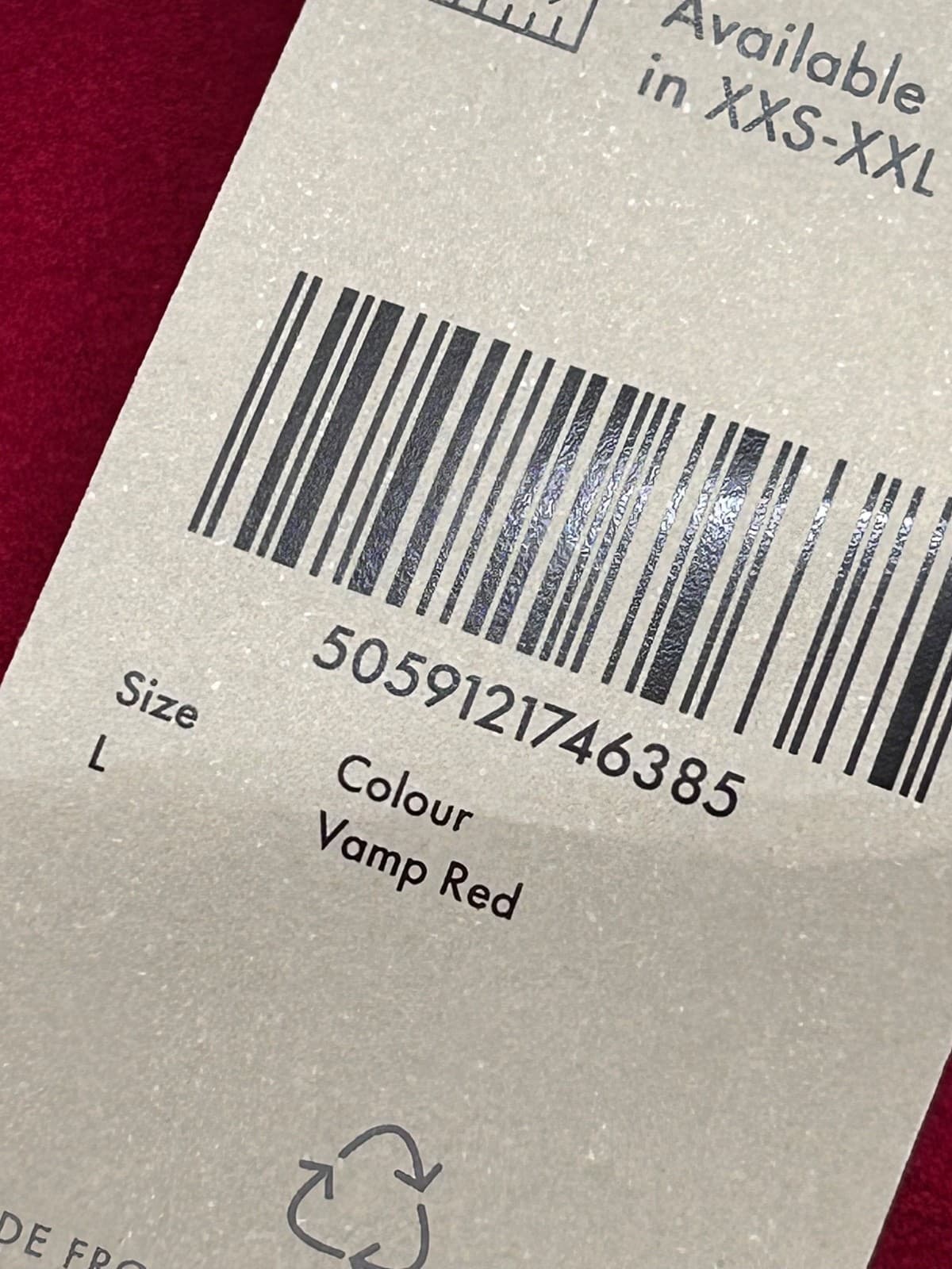 $144 NWT Sweaty Betty Women's size L Hoodie Pockets Pullover Escape Red Fleece d - Thumbnail 11