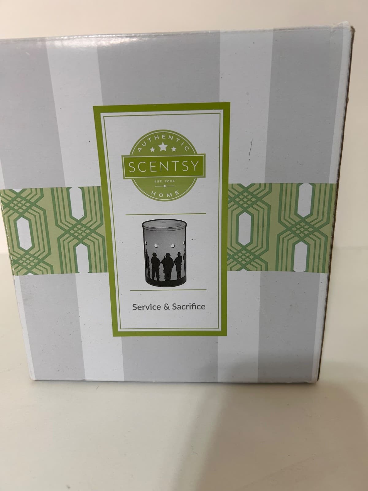 Scentsy Service and Sacrifice Military Themed Wax Warmer MISSING TOP - Thumbnail 5