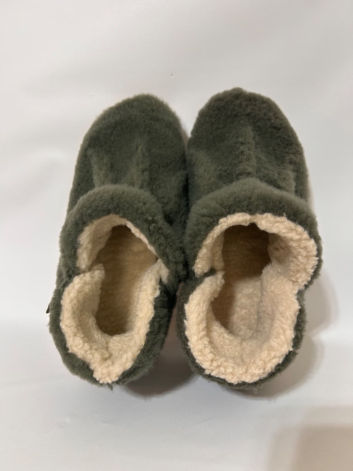 LL Bean Cozy Pile Monkey Fleece Slipper Booties Womens Size 8 - Thumbnail 5