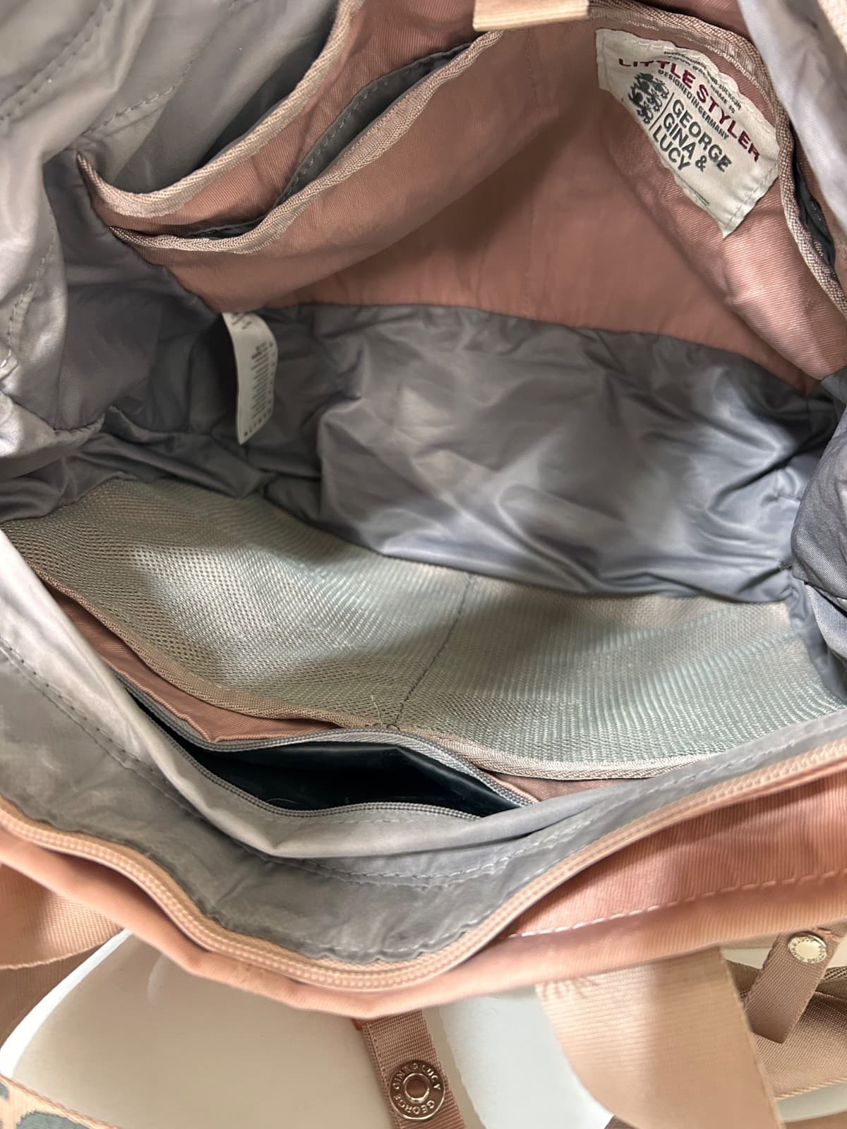 George Gina & Lucy GGL Styler Bag Strappy 2000s Hand Bag y2k M/Large Pink - Thumbnail 9