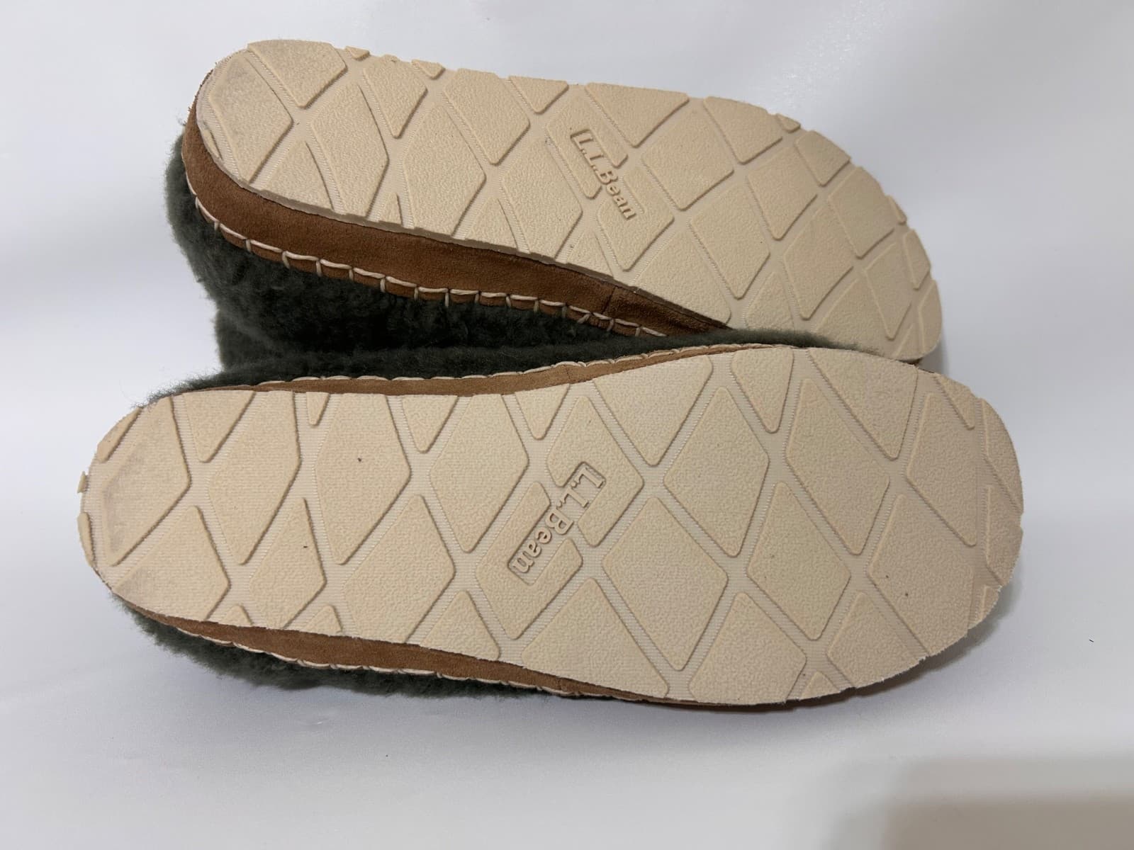 LL Bean Cozy Pile Monkey Fleece Slipper Booties Womens Size 8 - Thumbnail 6