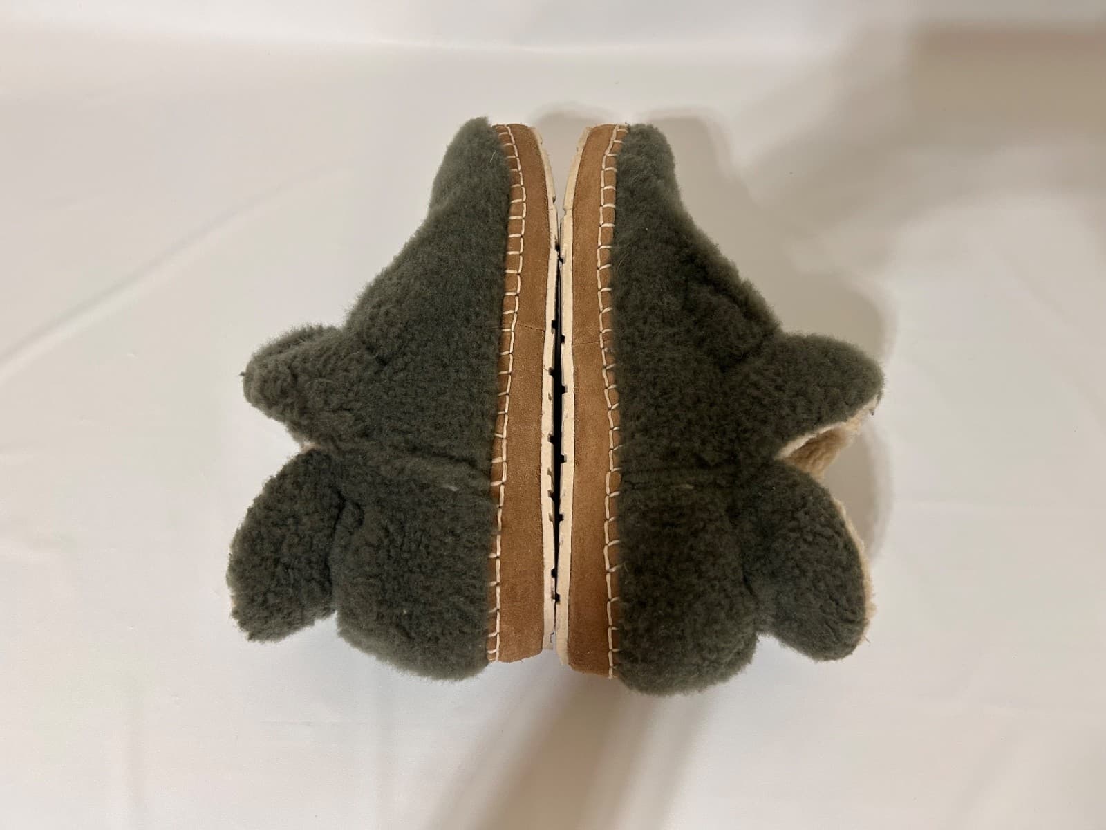 LL Bean Cozy Pile Monkey Fleece Slipper Booties Womens Size 8 - Thumbnail 7
