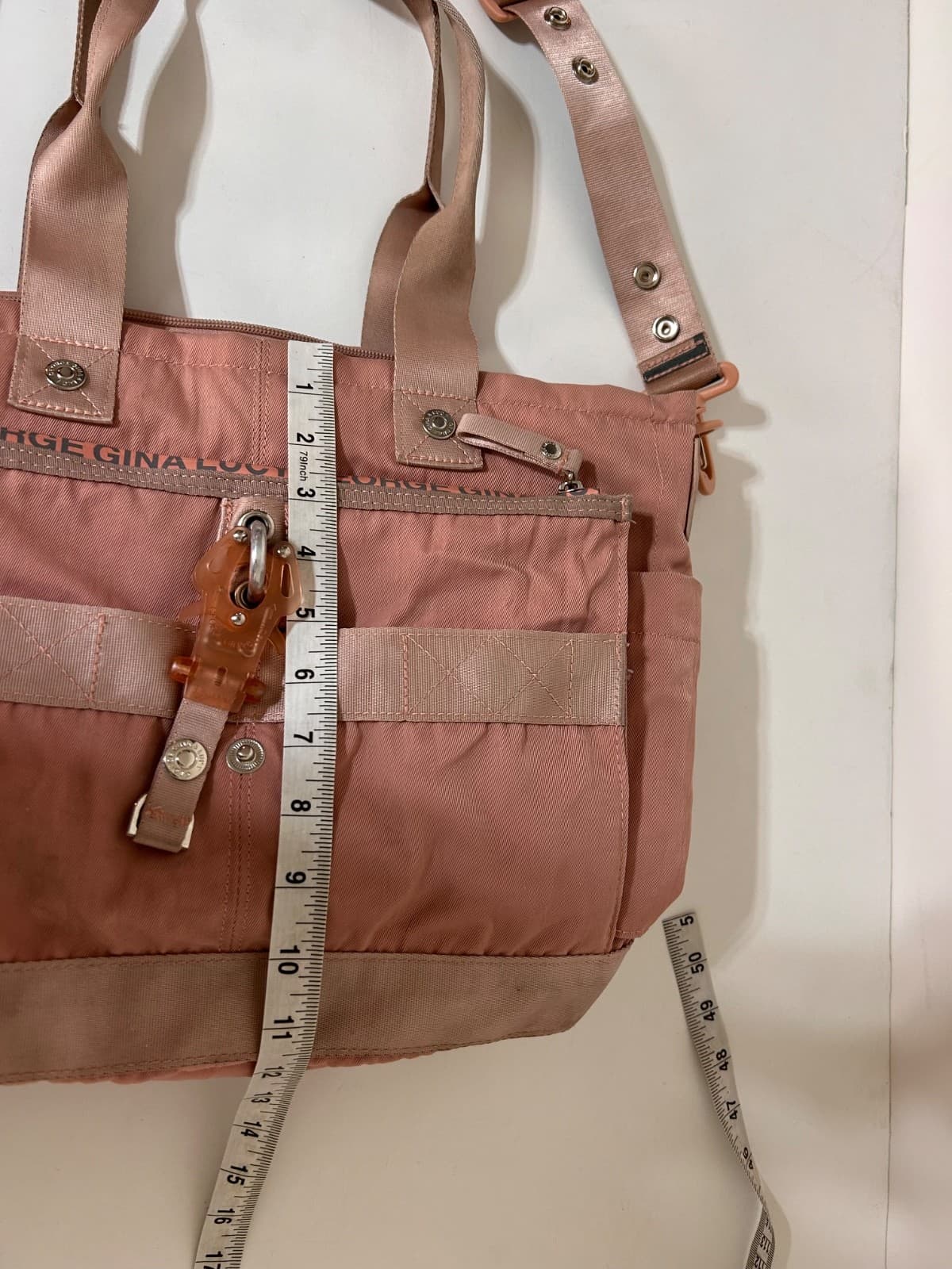George Gina & Lucy GGL Styler Bag Strappy 2000s Hand Bag y2k M/Large Pink - Thumbnail 4