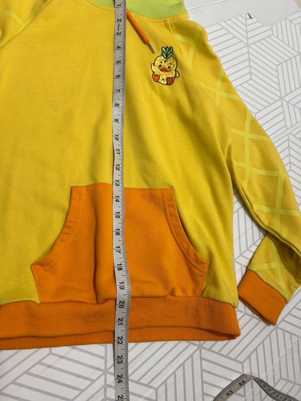 Moriah Elizabeth Kids size L 10 12 Pineapple Long Sleeve Hoodie - Thumbnail 4
