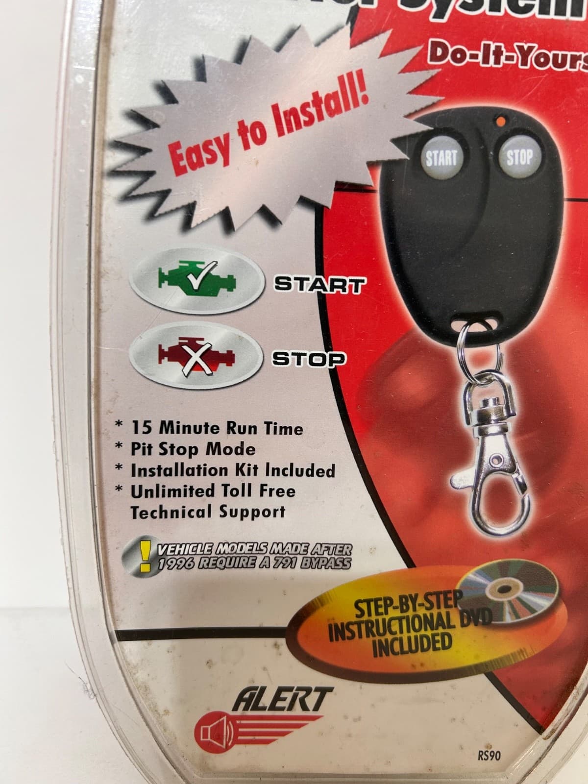 Alert Remote Vehicle Starter System with Keyless Entry Model RS90 - Brand New - Thumbnail 7