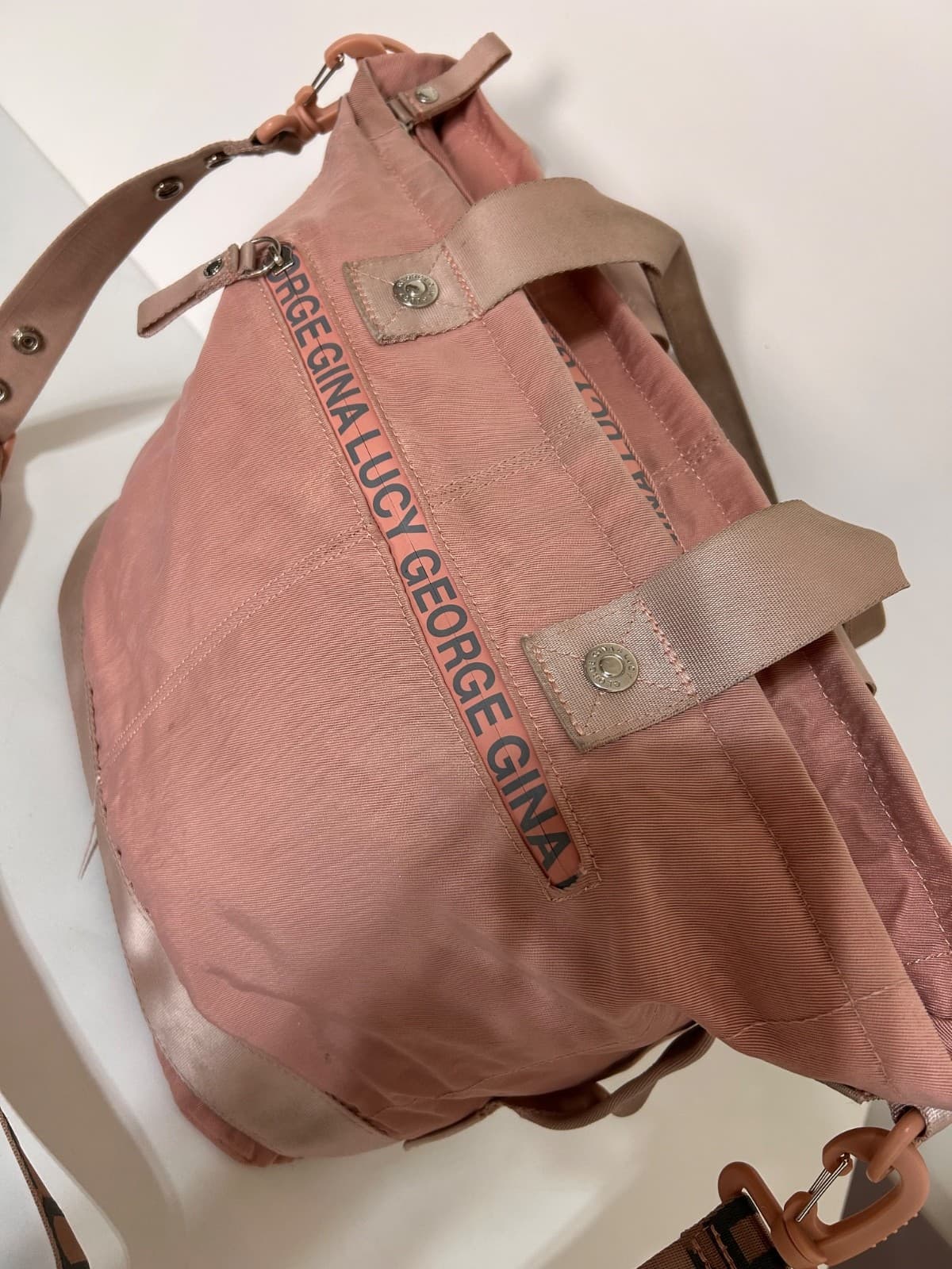 George Gina & Lucy GGL Styler Bag Strappy 2000s Hand Bag y2k M/Large Pink - Thumbnail 13