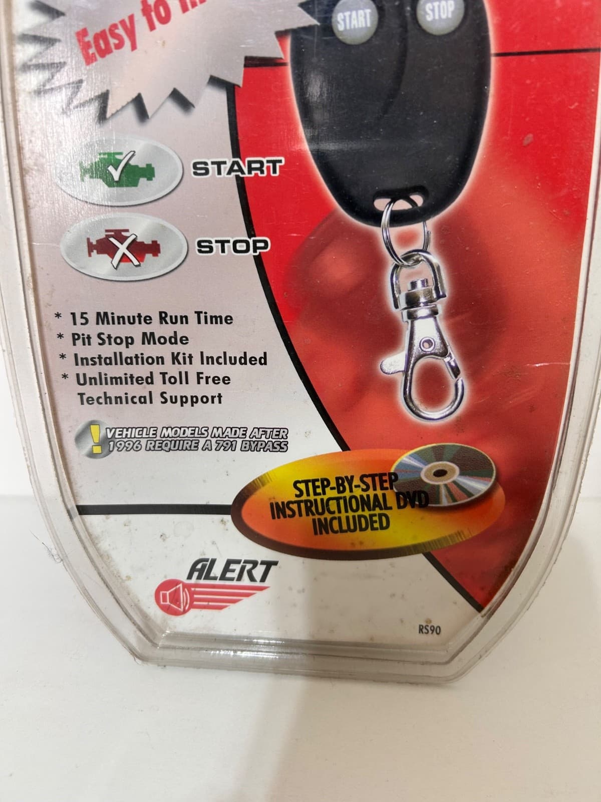 Alert Remote Vehicle Starter System with Keyless Entry Model RS90 - Brand New - Thumbnail 8