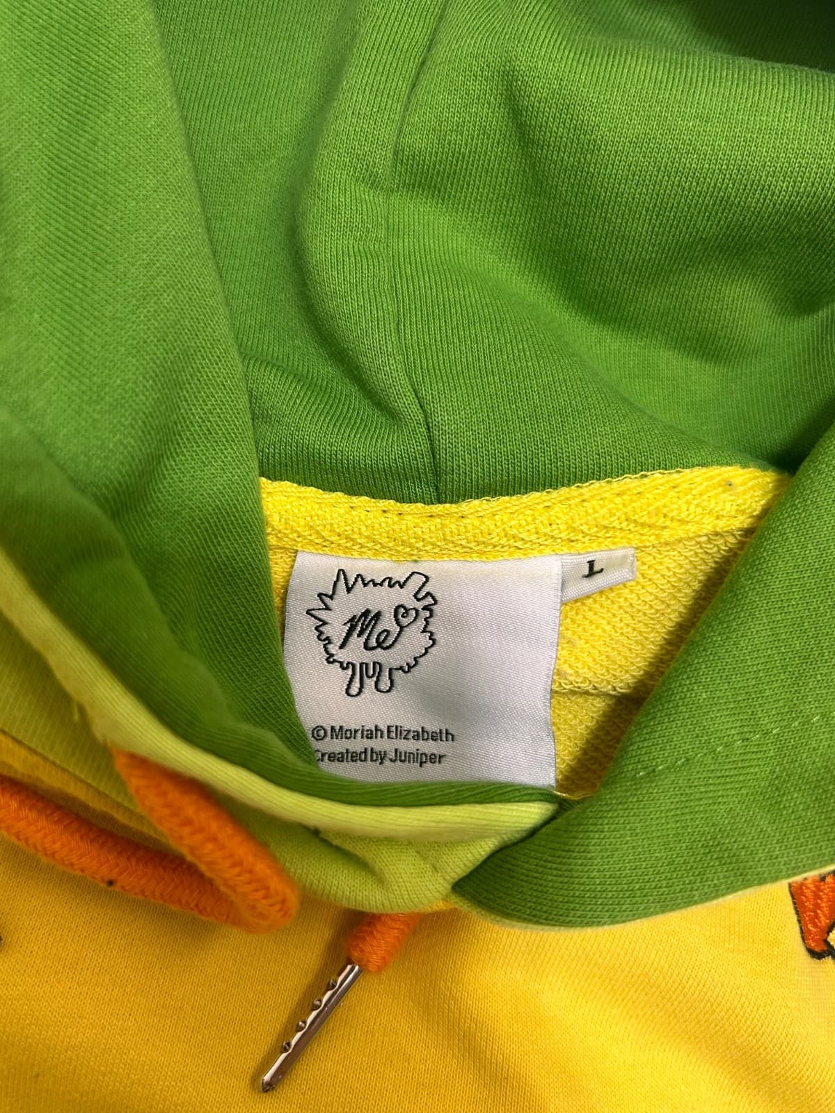 Moriah Elizabeth Kids size L 10 12 Pineapple Long Sleeve Hoodie - Thumbnail 3