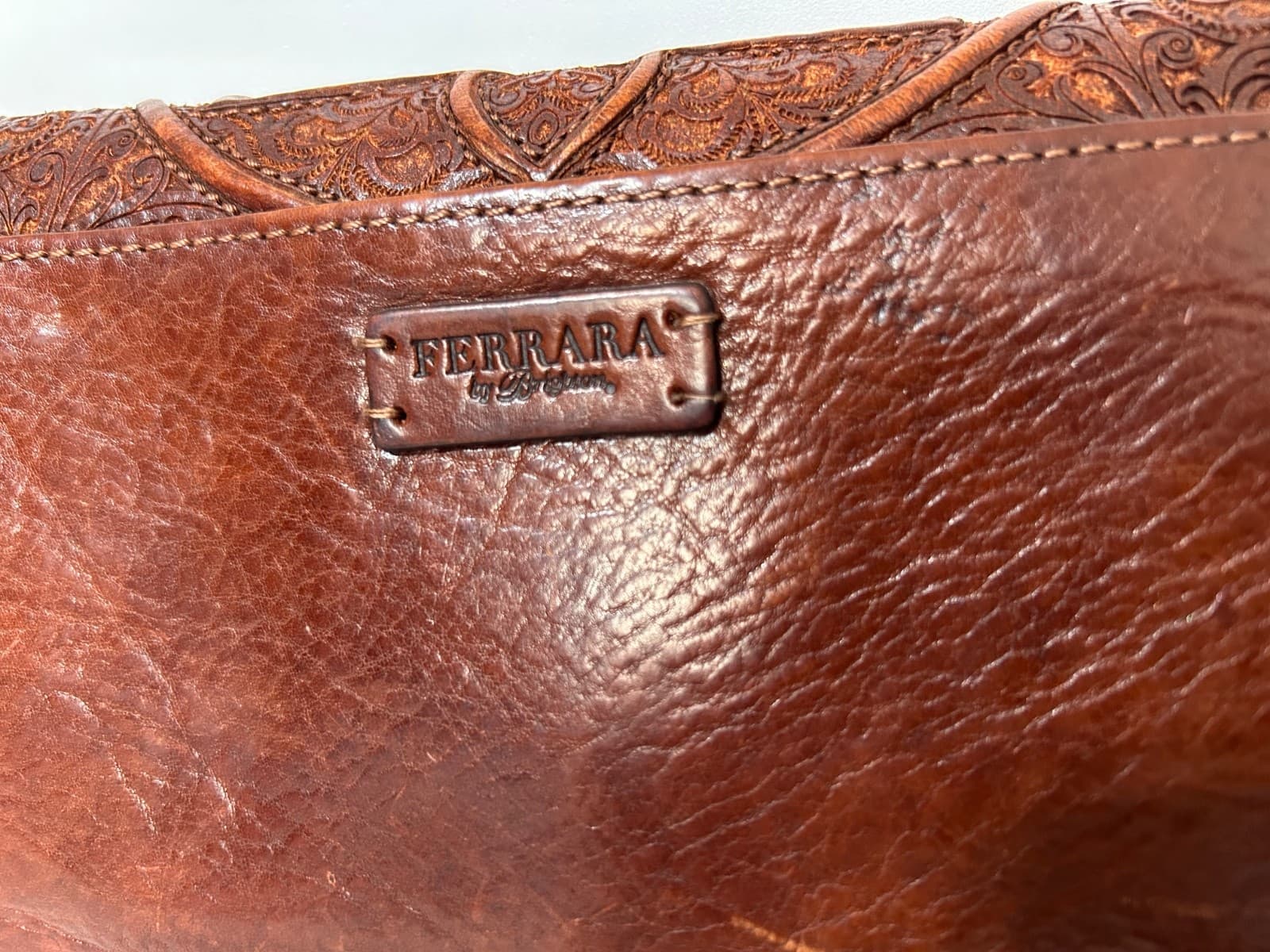 BRIGHTON FERRARA DAHLIA MYSTIQUE FLOWER Organizer Crossbody Wallet Bag - Thumbnail 5