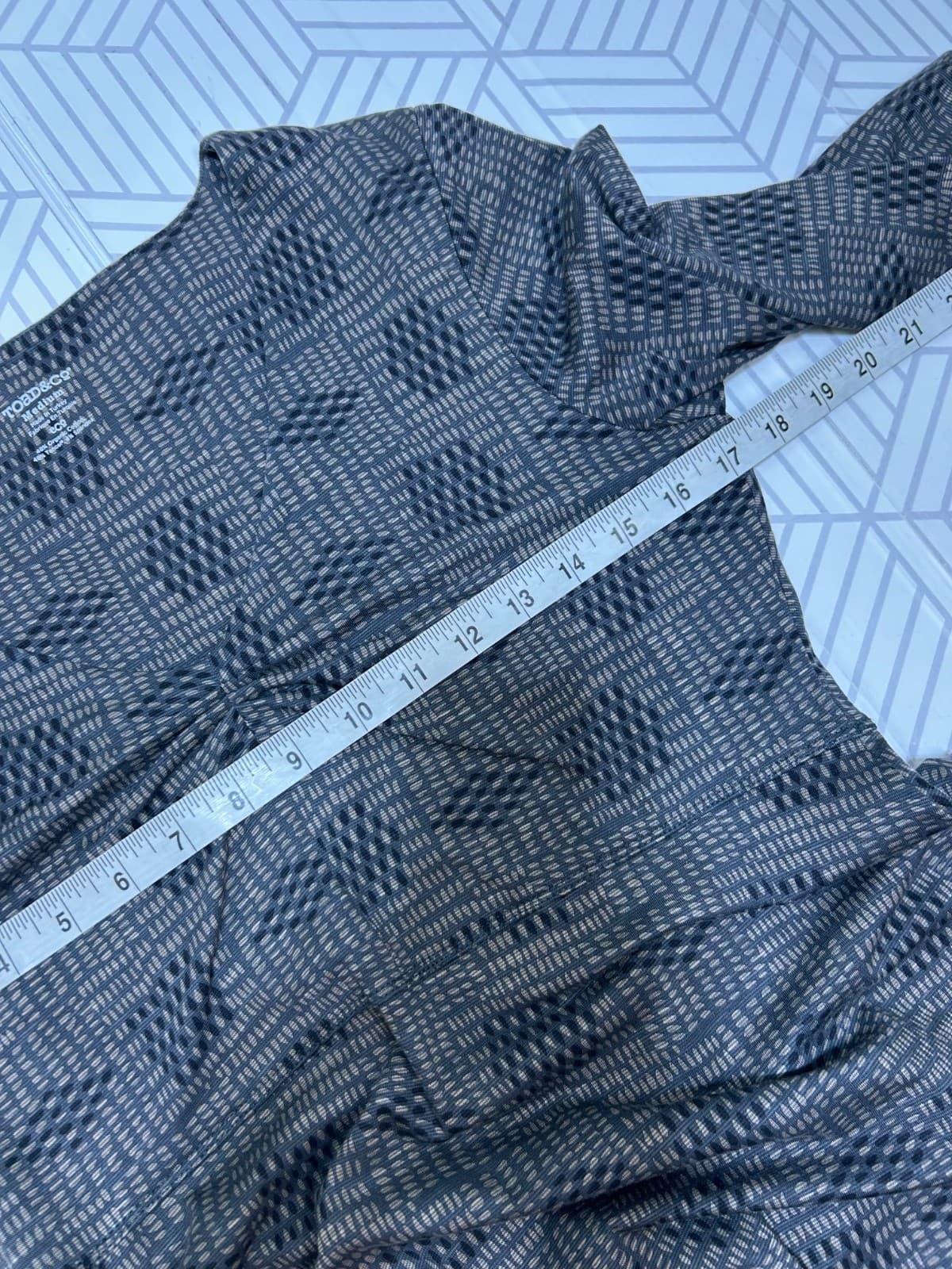 Toad&Co Rosalinda Midi Athletic Dress size M Organic Cotton Granola v - Thumbnail 7