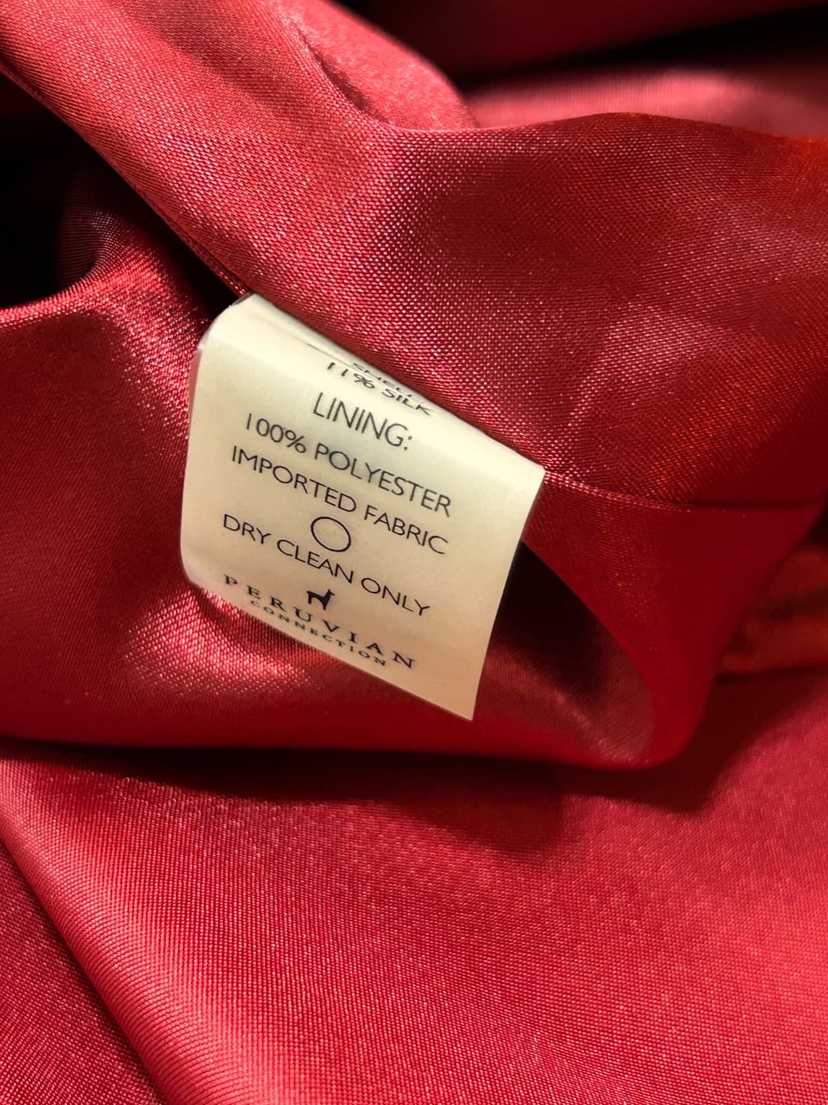 Peruvian Connection Size 14 XL Visc Silk Blend Pockets A Line Skirt Gorgeous c - Thumbnail 4