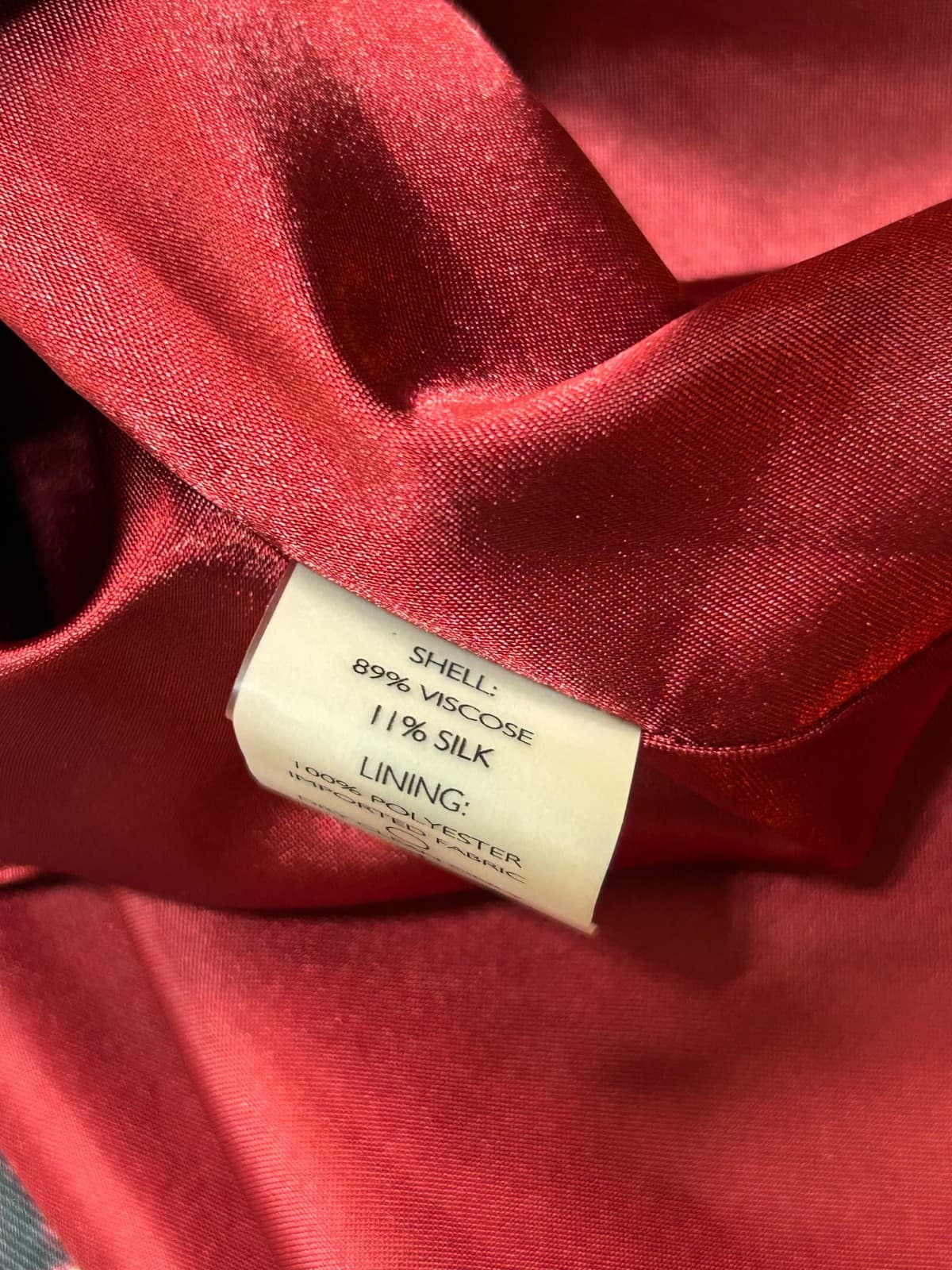 Peruvian Connection Size 14 XL Visc Silk Blend Pockets A Line Skirt Gorgeous c - Thumbnail 5