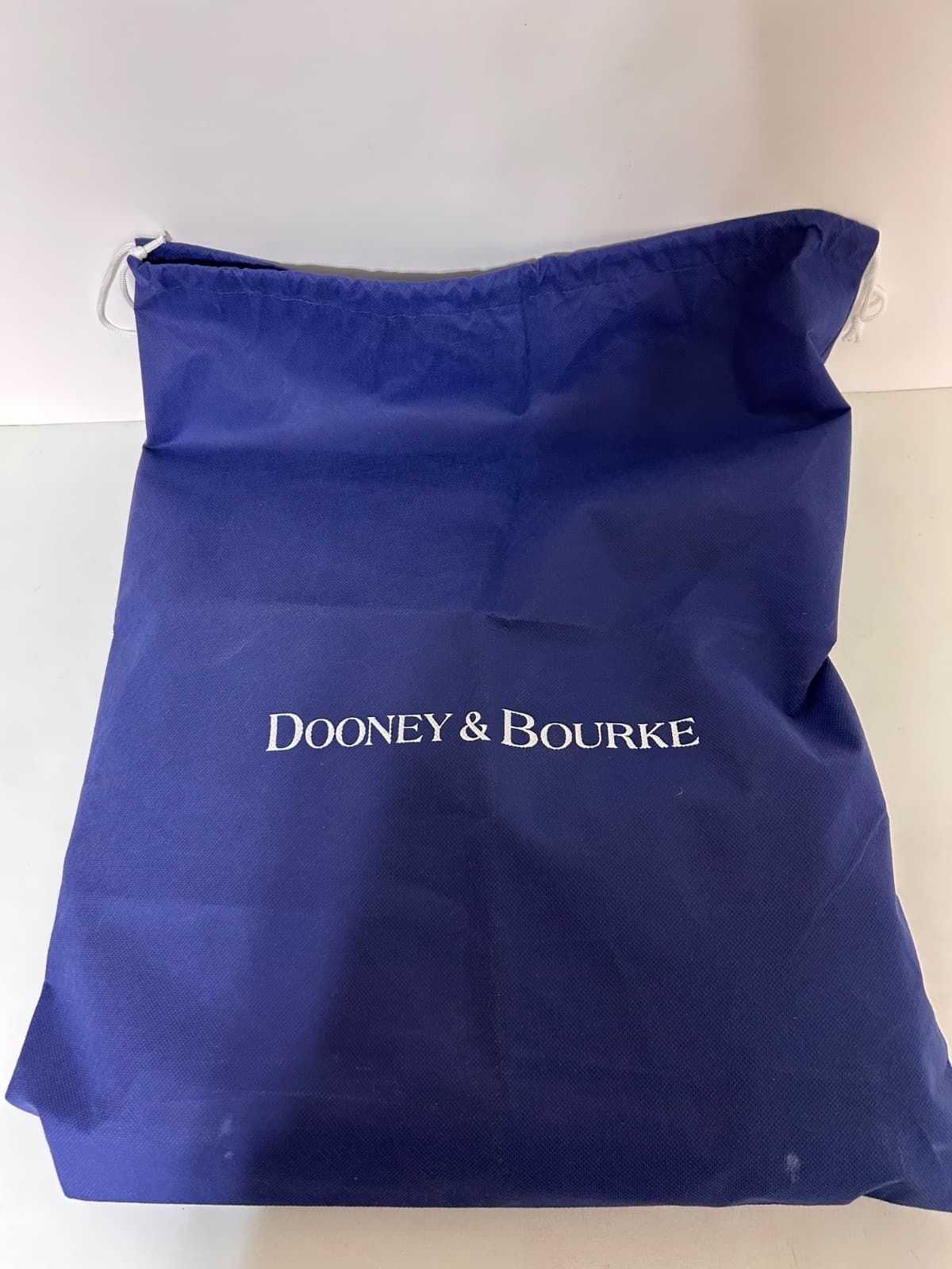 Dooney & Bourke Wexford Leather Becky Shoulder Tote Black Red Liner Dust Bag - Thumbnail 8