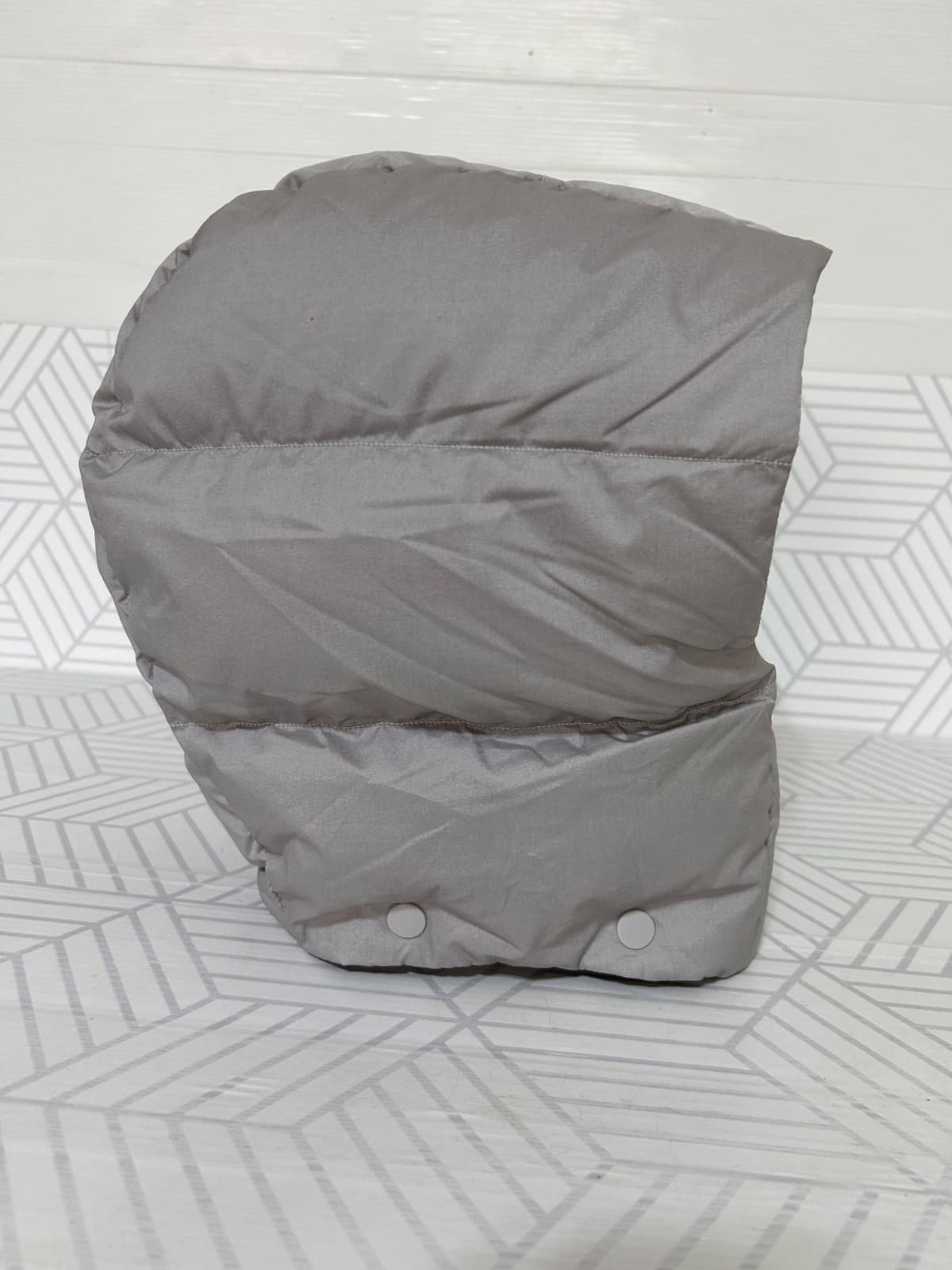 Lululemon Gray Replacement Wunder Puff Jacket Vest Hood Only - Thumbnail 10