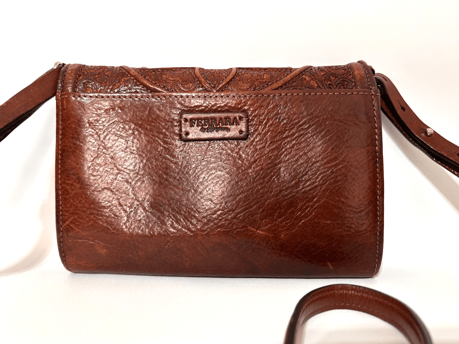 BRIGHTON FERRARA DAHLIA MYSTIQUE FLOWER Organizer Crossbody Wallet Bag - Thumbnail 2