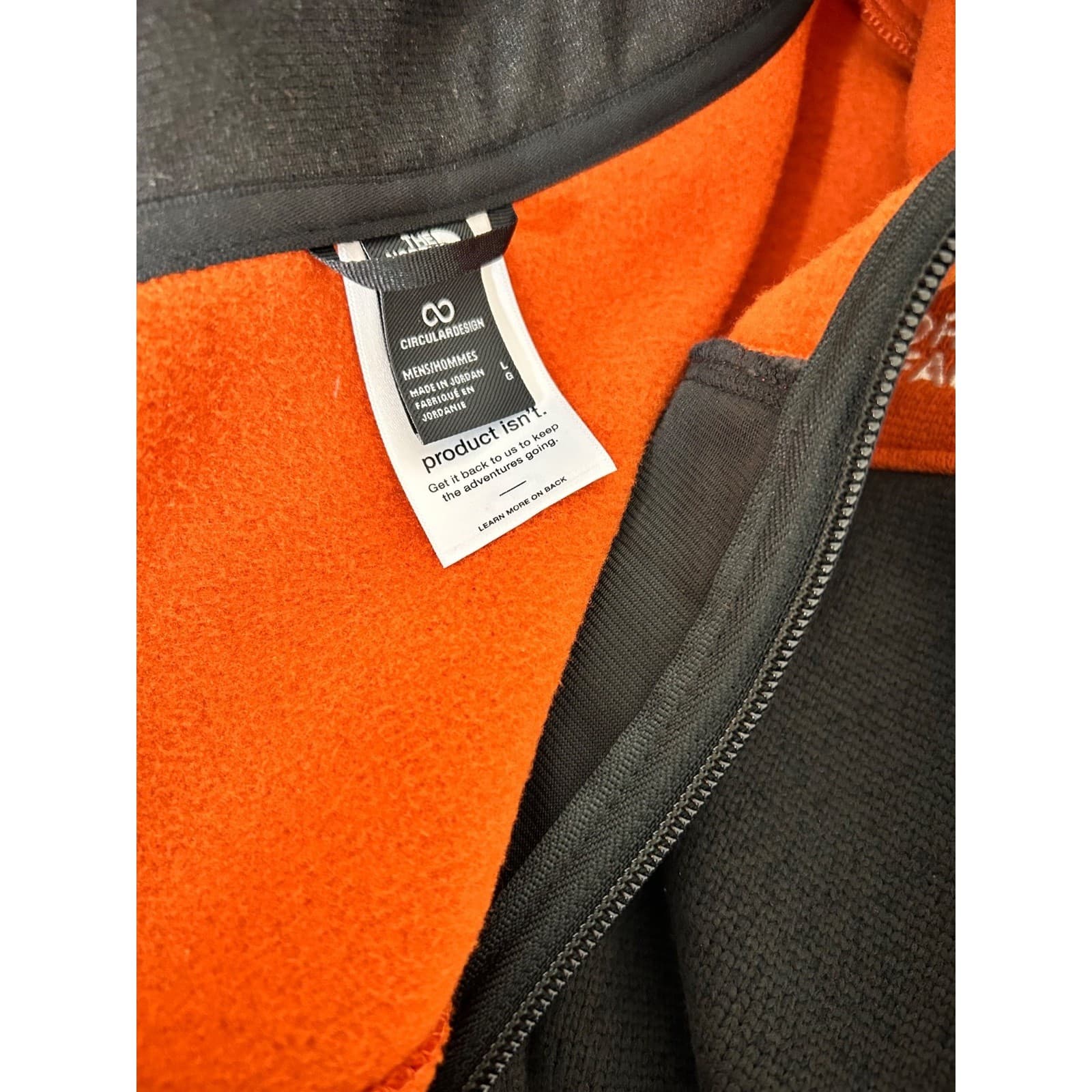 NWT $100 The North Face Men's size L Pullover Copper Gordon Lyons Jacket i - Thumbnail 7