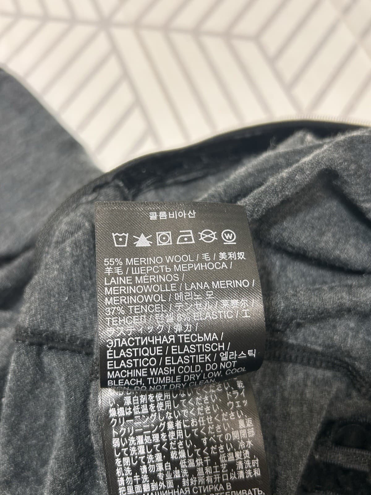 NWOT Airblaster Merino Ninja Suit Women's size M Bodysuit Heather Black Gray d - Thumbnail 14