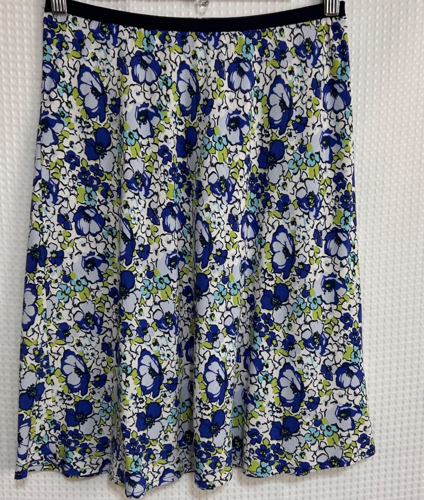 Vintage Loco Lindo Skirt Women's Size Large USA Floral Rayon A-Line 90s x - Thumbnail 9