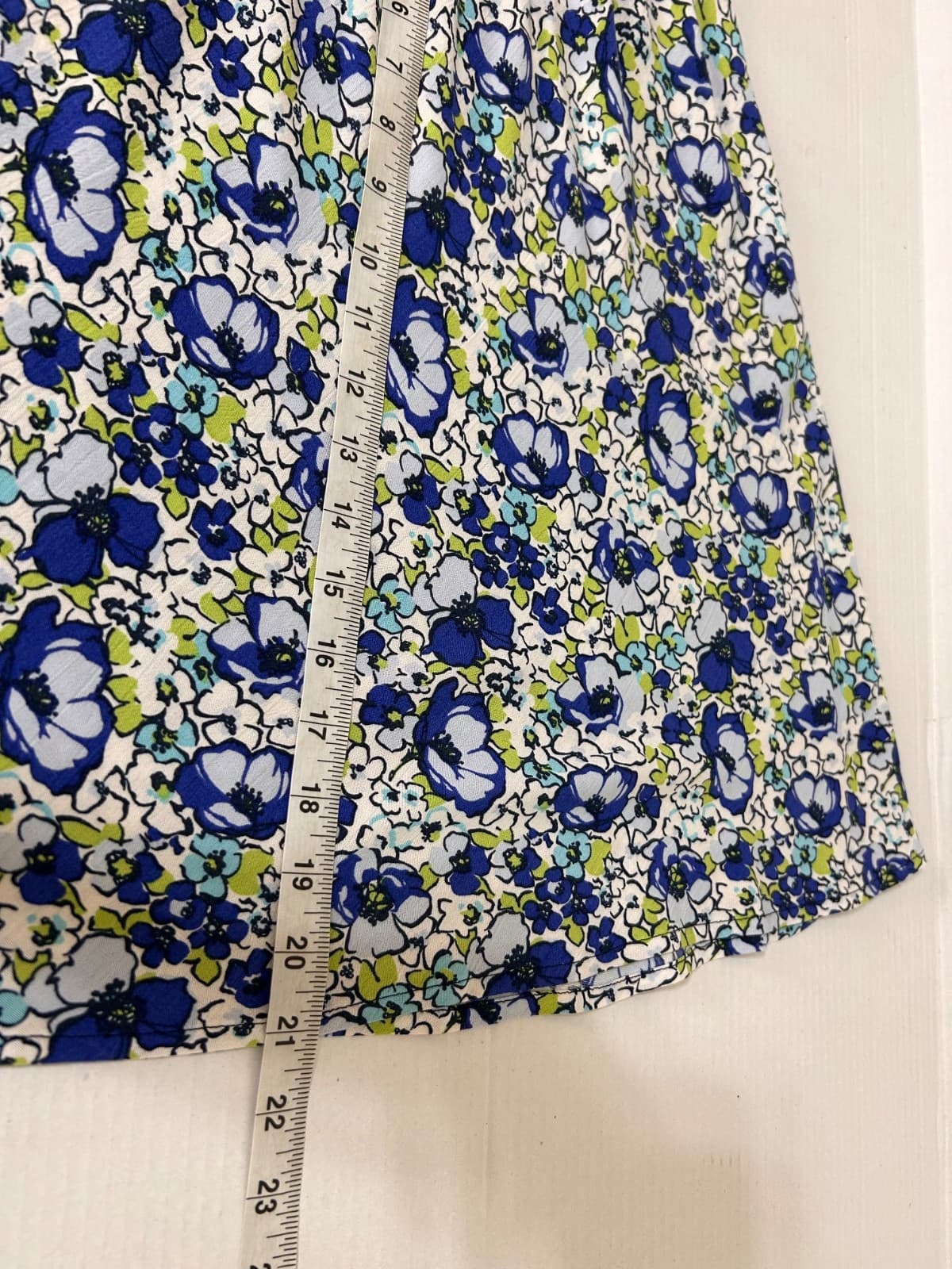 Vintage Loco Lindo Skirt Women's Size Large USA Floral Rayon A-Line 90s x - Thumbnail 3