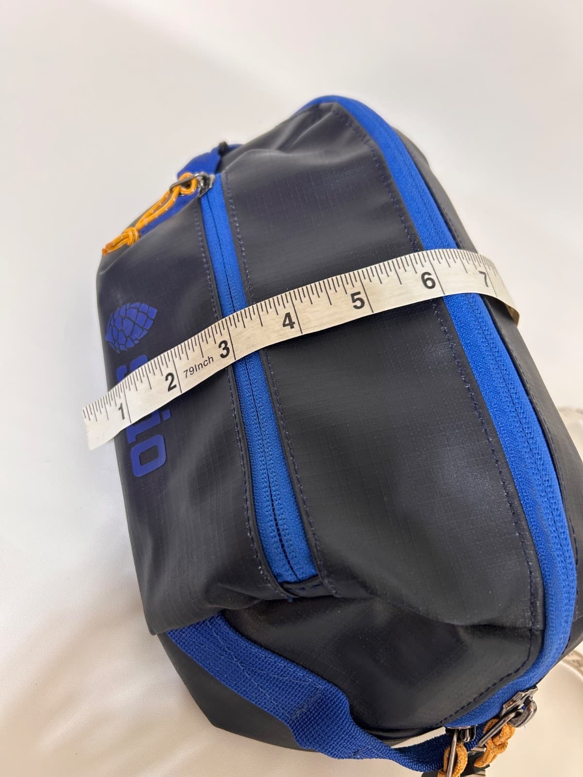 NWT Stio Basin Dopp Kit Toiletry Bag Travel Organizer Blue Ripstop Company Logo - Thumbnail 10