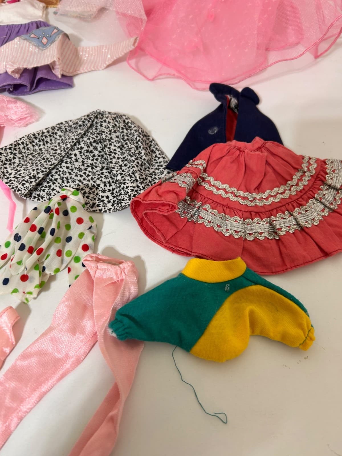Vintage Barbie Lot Mod Clothes with baby Krissi Skipper over 55 pieces 1 - Thumbnail 12