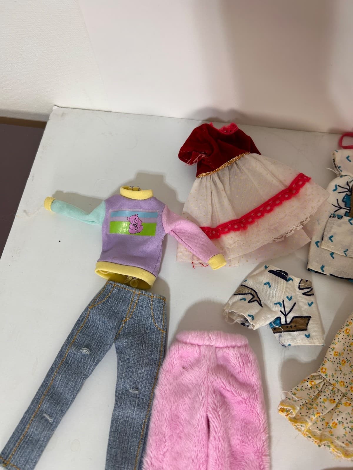 Vintage Barbie Lot Mod Clothes with baby Krissi Skipper over 55 pieces 1 - Thumbnail 8