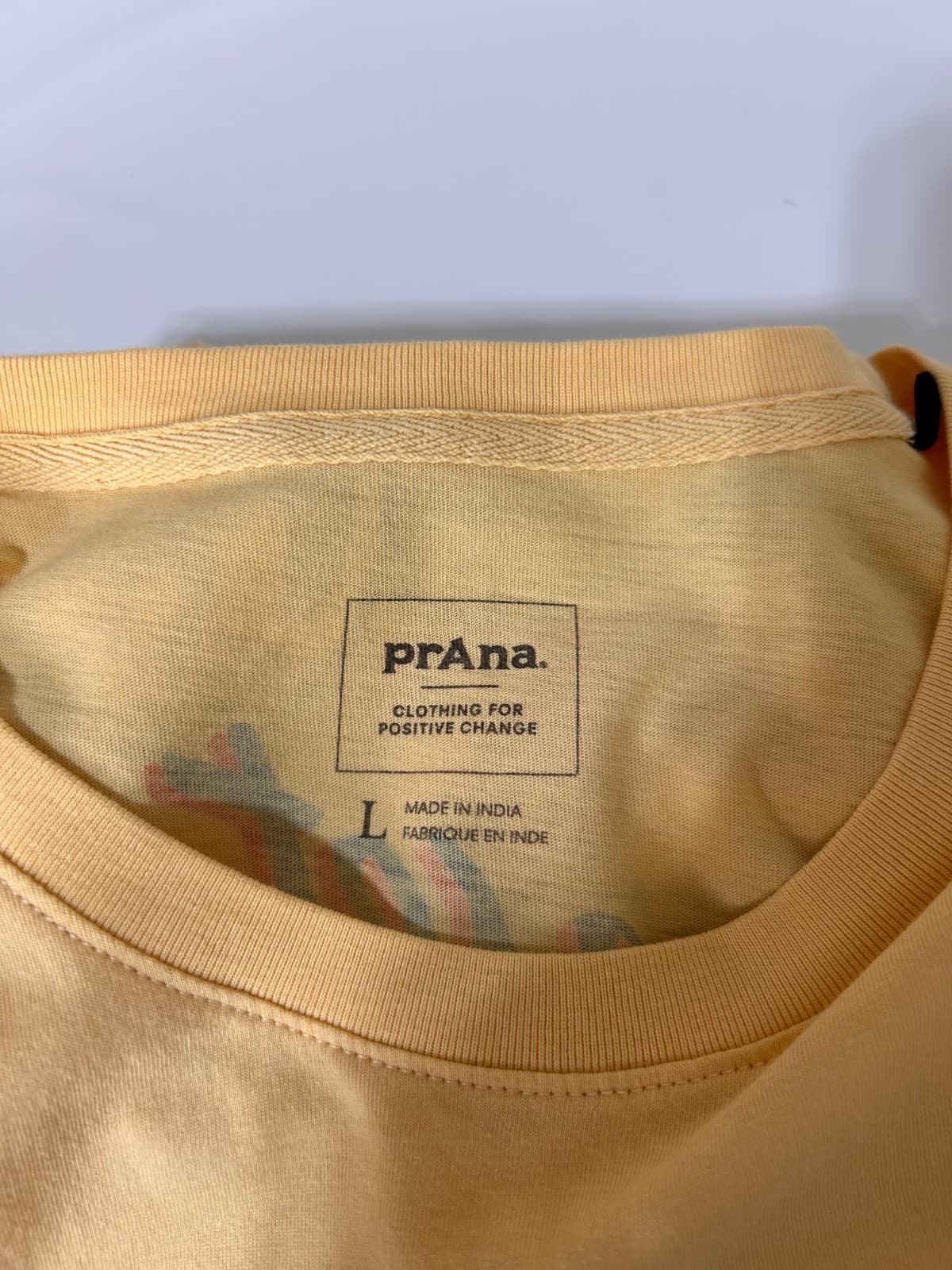 Prana Men’s T Shirt Tee Sunset Sessions Southern Cali Size L Yellow EUC a - Thumbnail 10