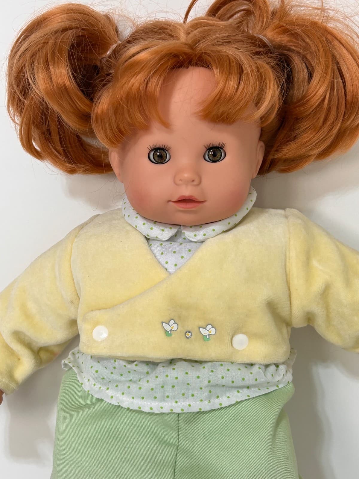 Gotz Germany Maxy Muffin Ginger Red Hair 16” Doll w/ Outfit Soft Body EUC - Thumbnail 3