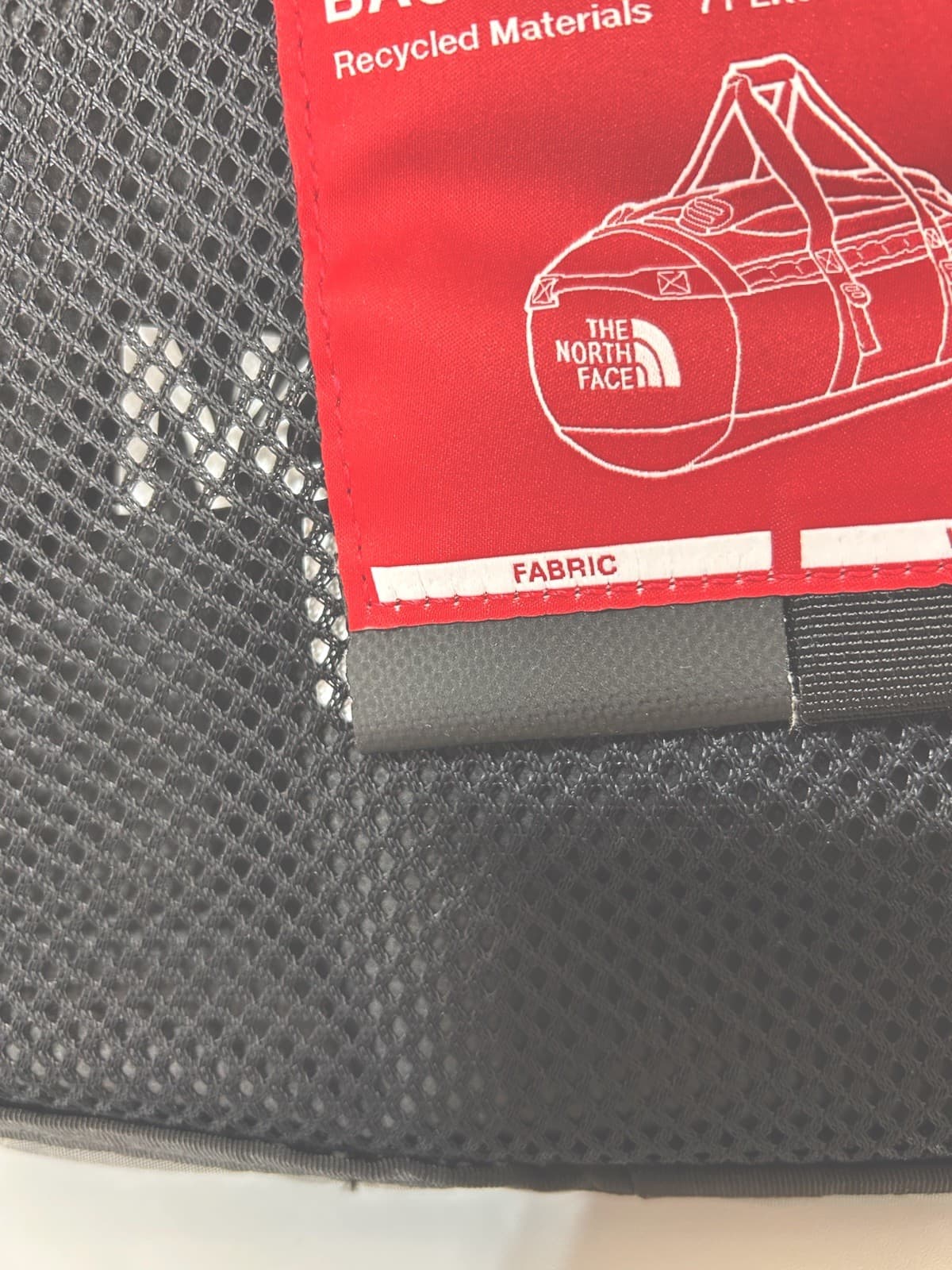 NWT $160 The North Face Base Camp Golden State Duffel Bag Black 71L M Travel - Thumbnail 7